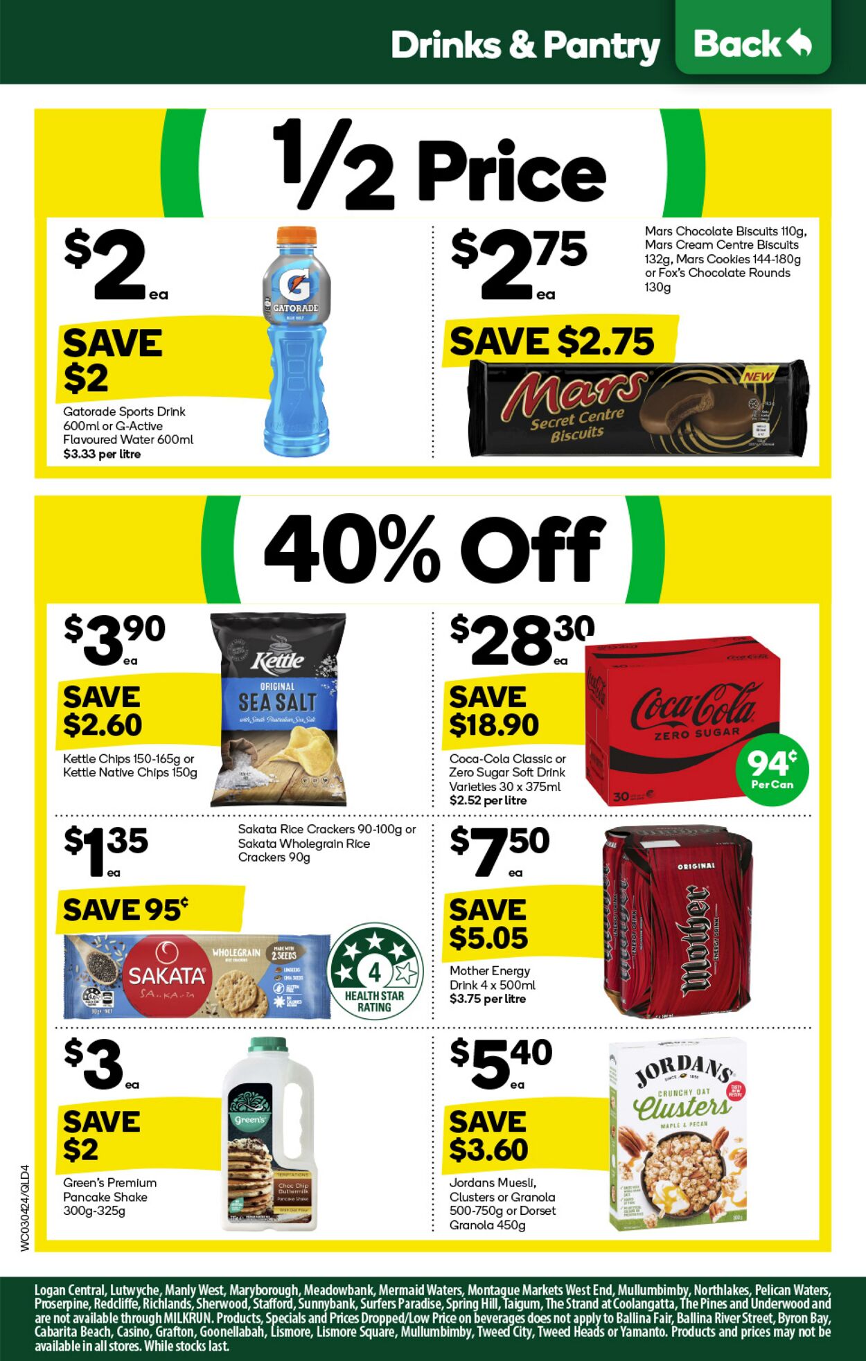 Catalogue Woolworths 03.04.2024 - 09.04.2024