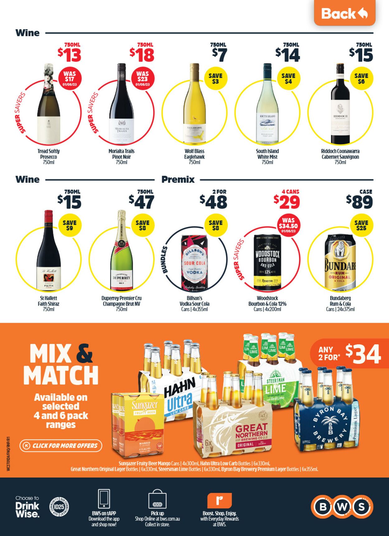Catalogue Woolworths 27.09.2023 - 03.10.2023