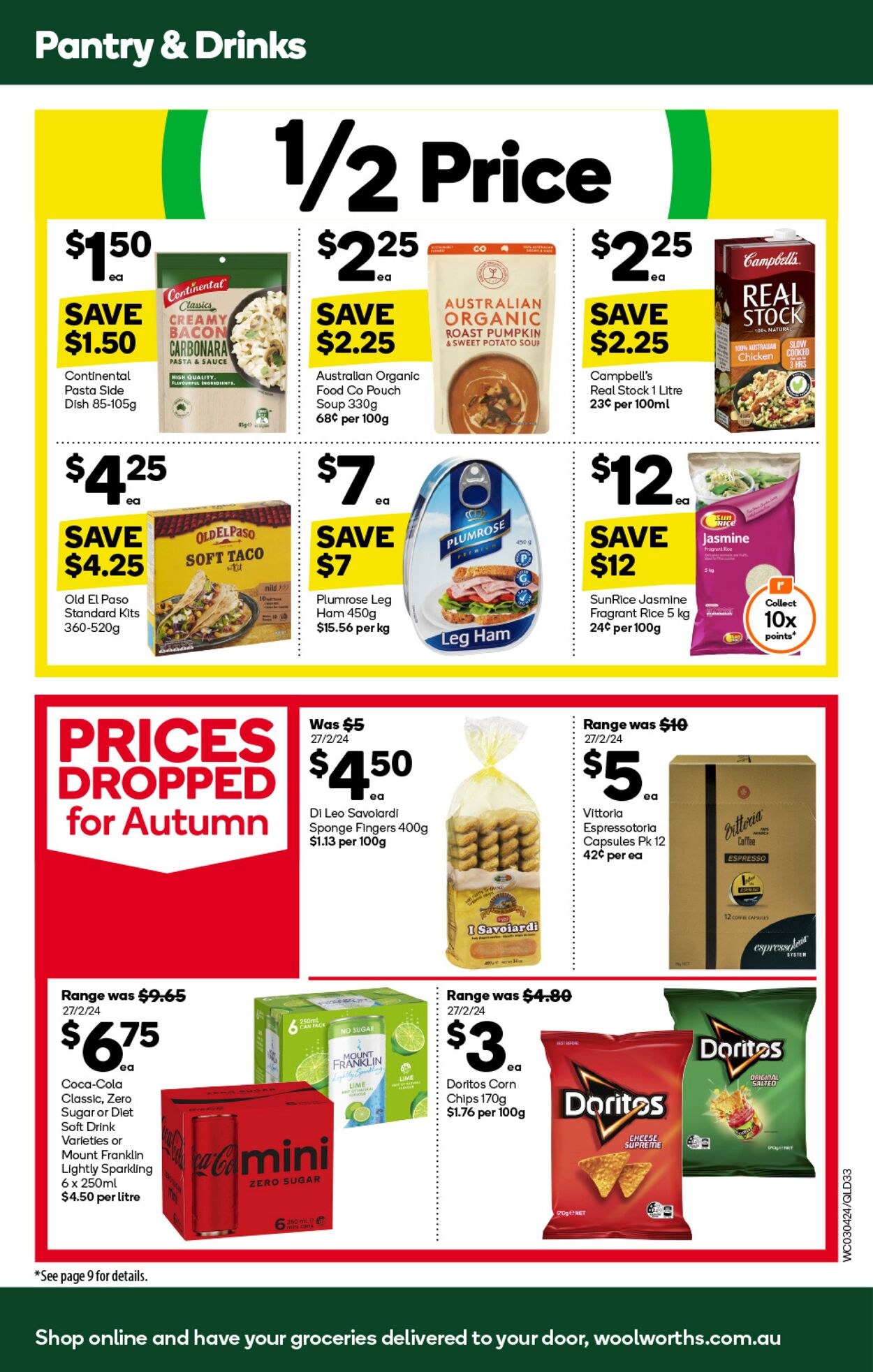 Catalogue Woolworths 03.04.2024 - 09.04.2024