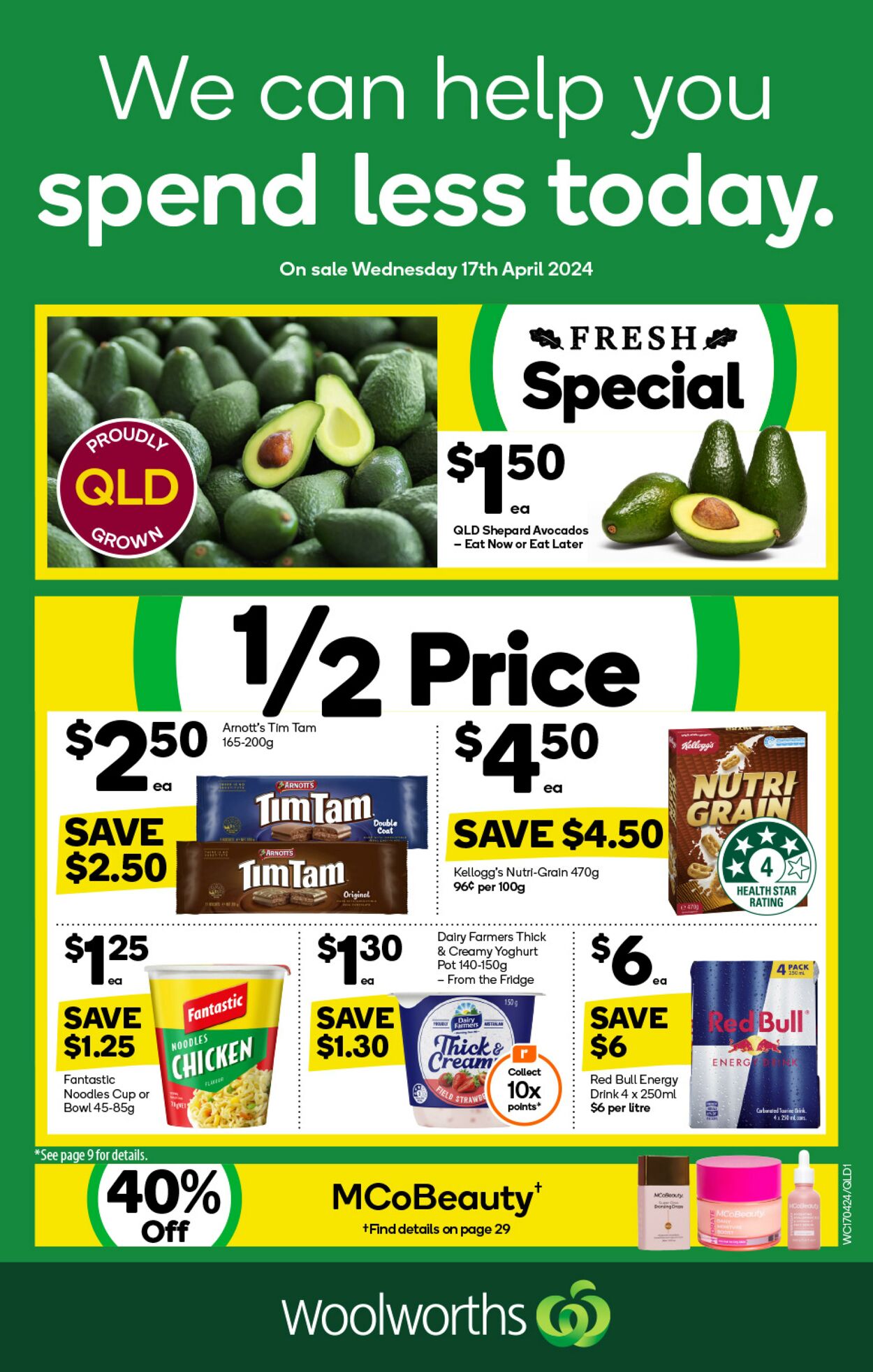 Catalogue Woolworths - Weekly Specials Catalogue FNQ 17 Apr, 2024 - 23 Apr, 2024