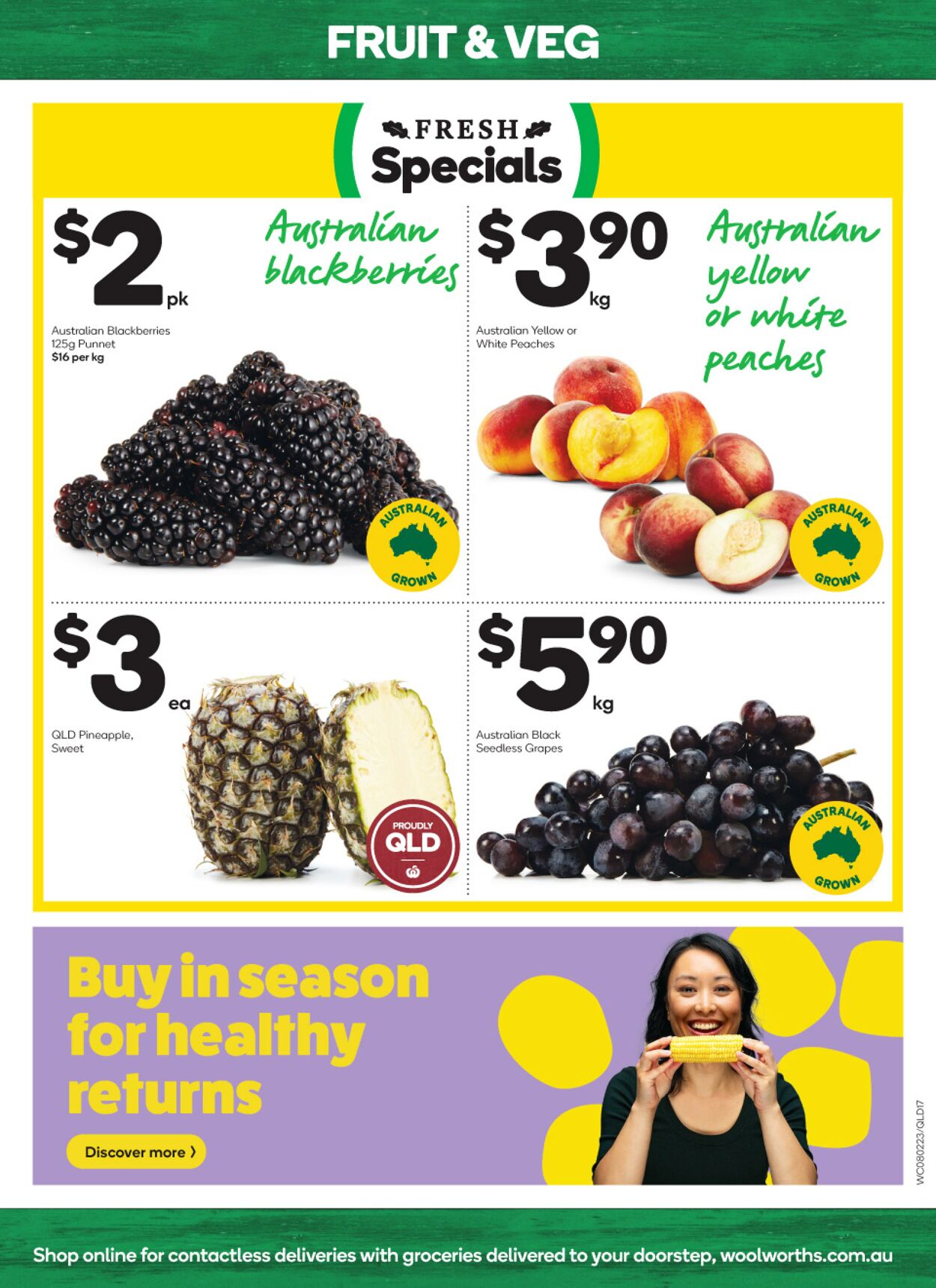 Catalogue Woolworths 08.02.2023 - 14.02.2023