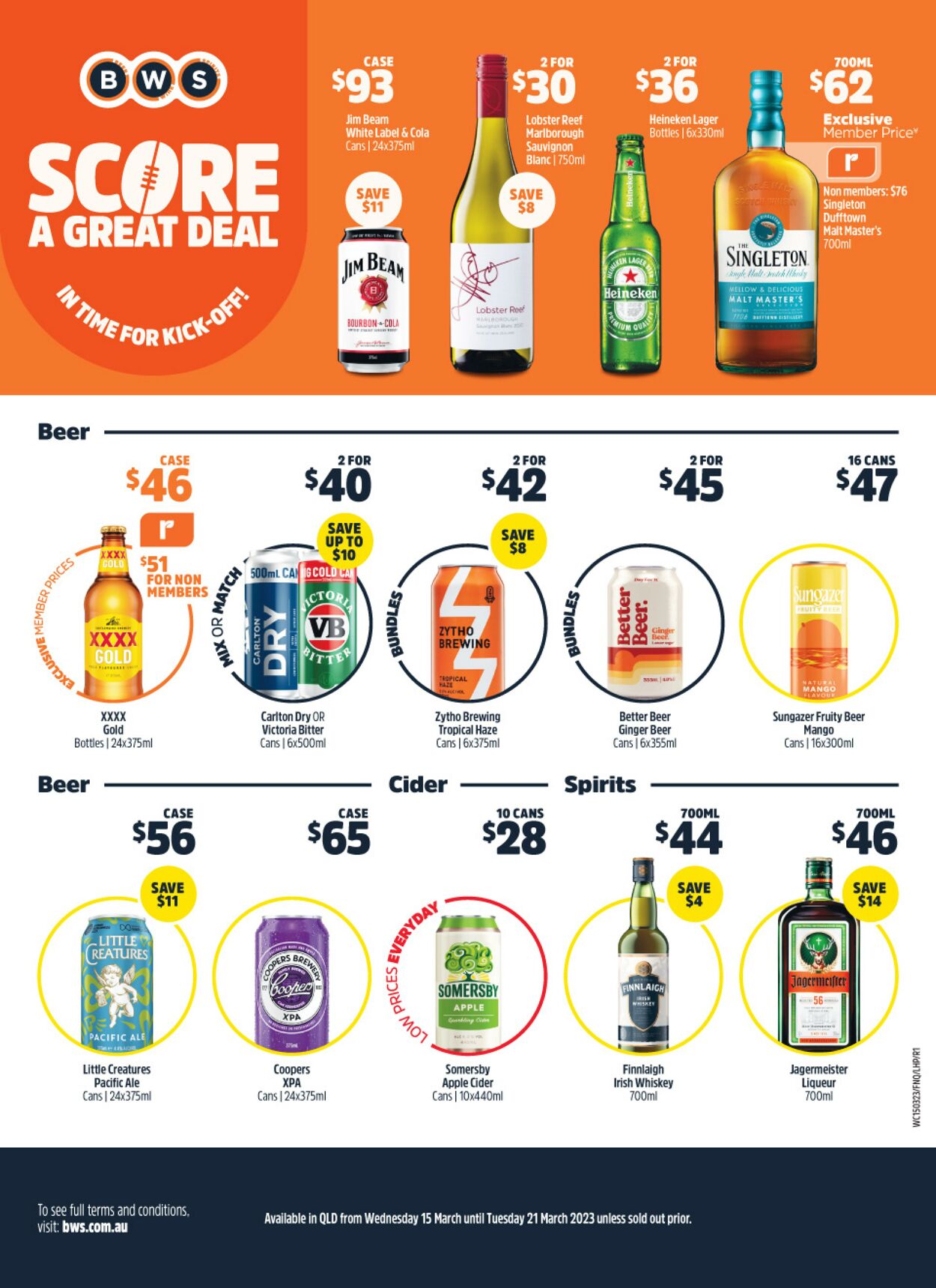 Catalogue Woolworths 15.03.2023 - 21.03.2023