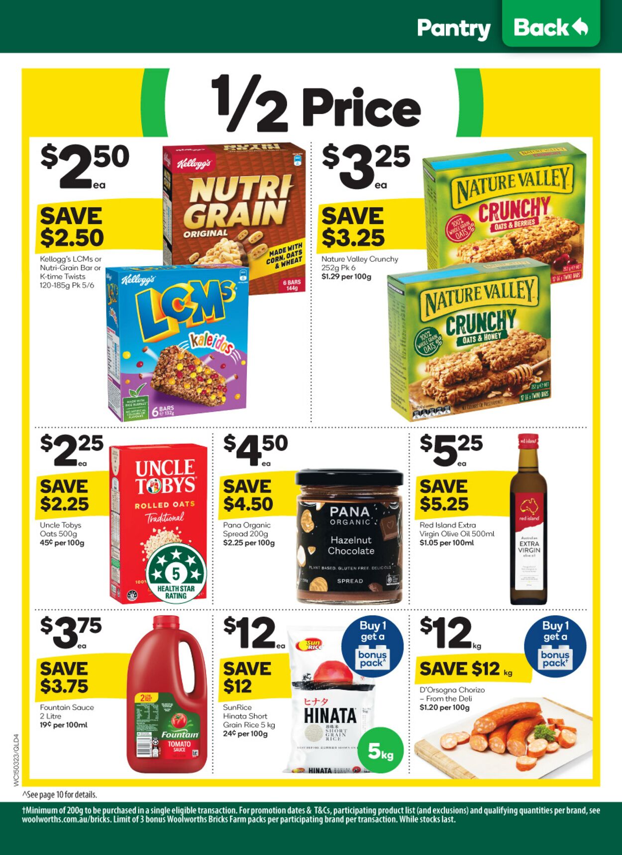 Catalogue Woolworths 15.03.2023 - 21.03.2023