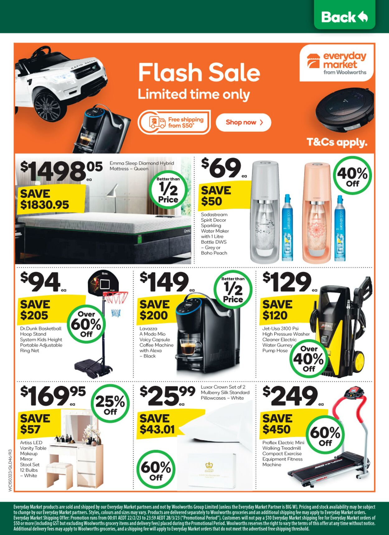 Catalogue Woolworths 15.03.2023 - 21.03.2023