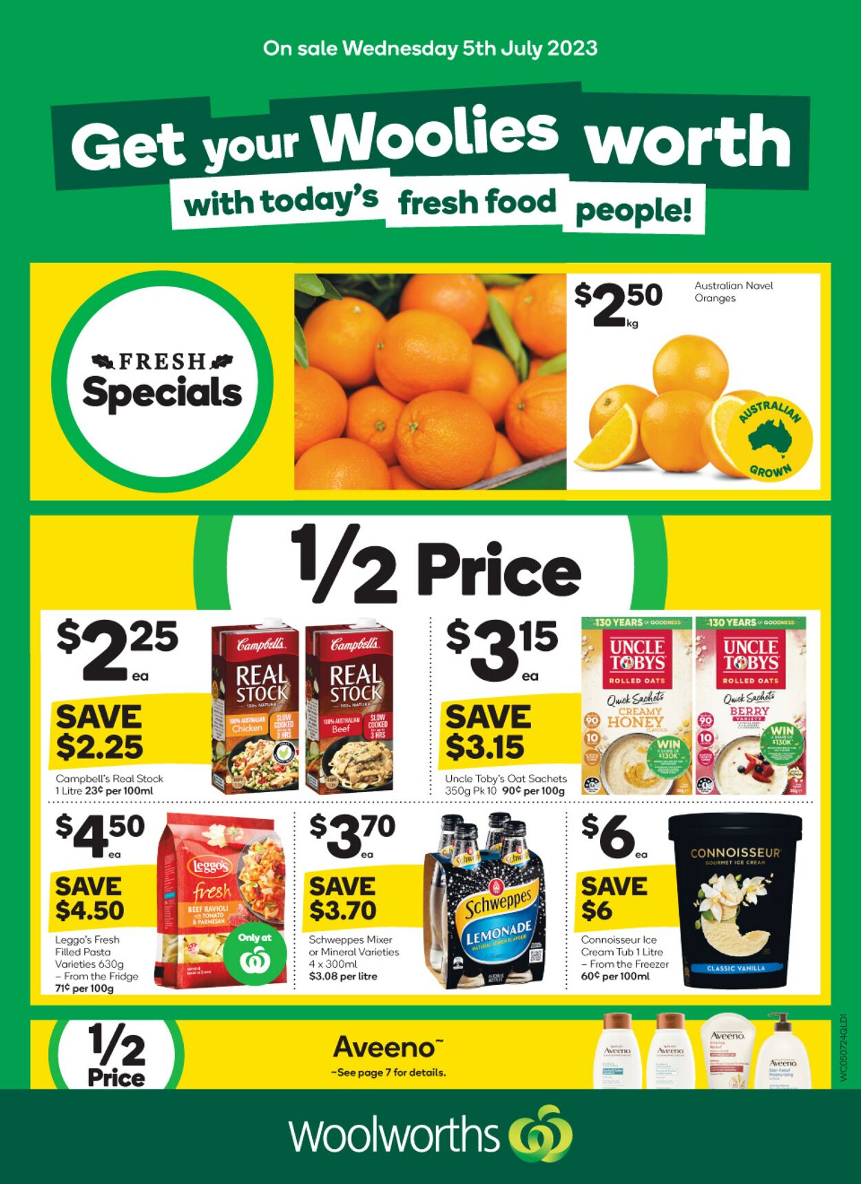 Catalogue Woolworths 05.07.2023 - 11.07.2023