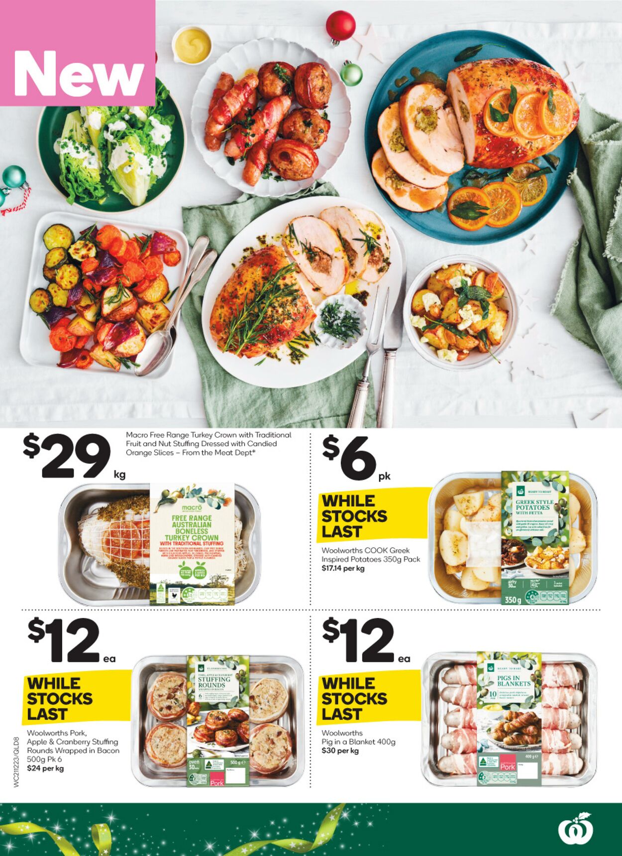 Catalogue Woolworths 21.12.2022 - 27.12.2022