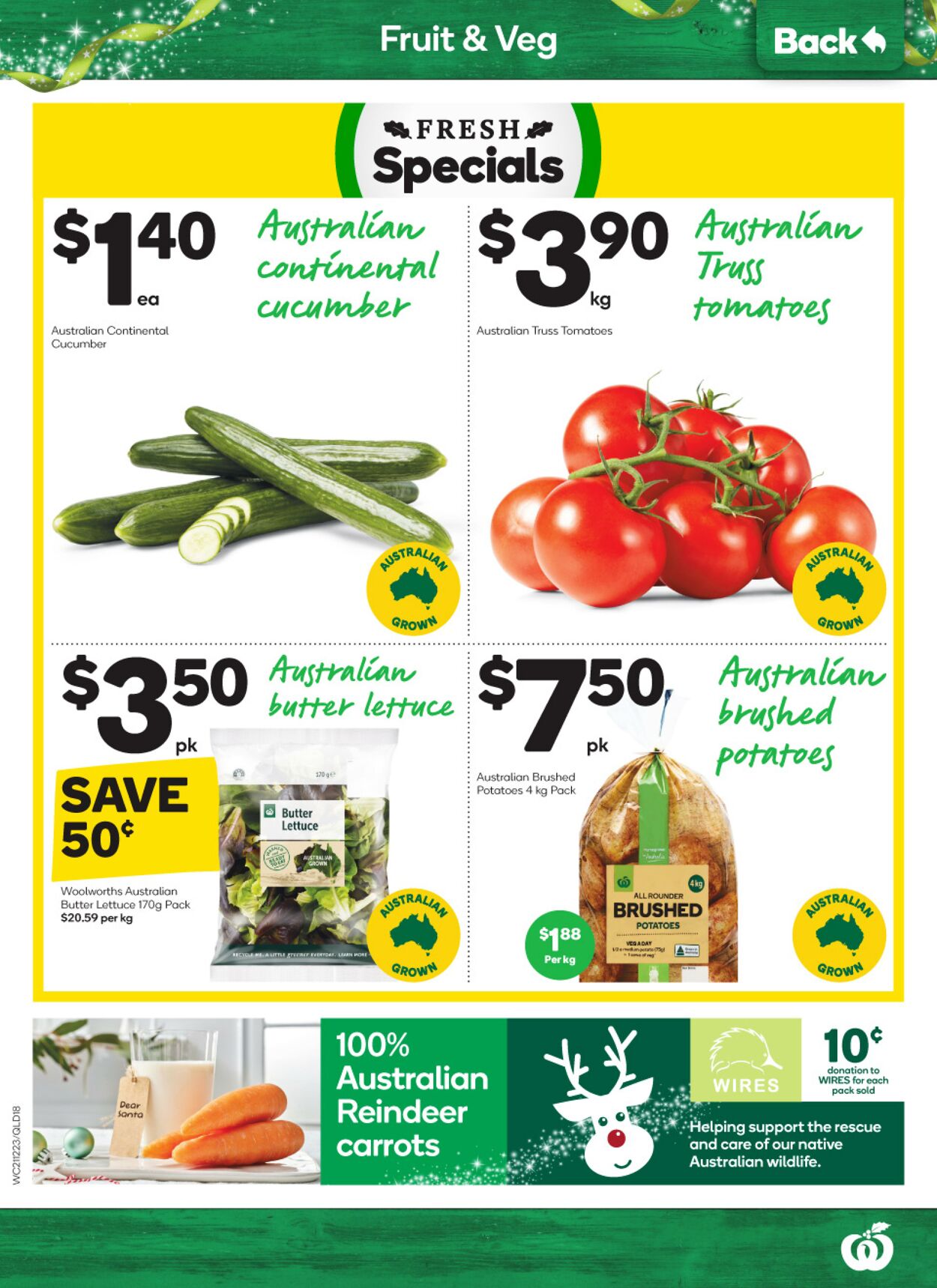 Catalogue Woolworths 21.12.2022 - 27.12.2022