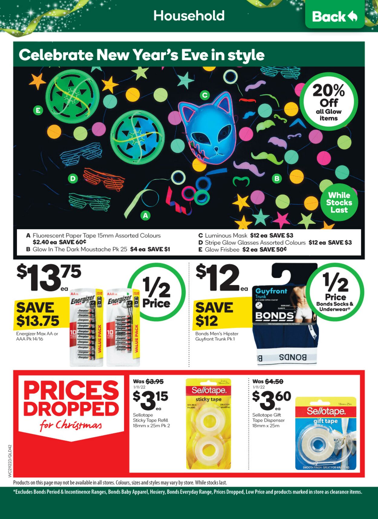 Catalogue Woolworths 21.12.2022 - 27.12.2022