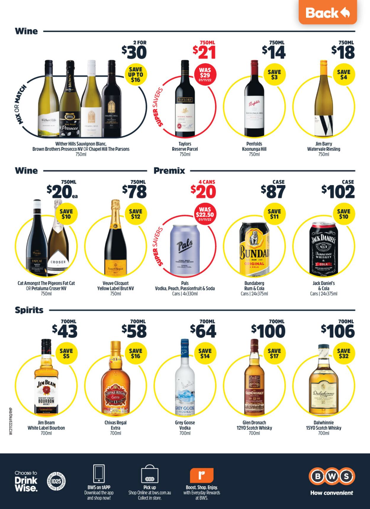 Catalogue Woolworths 21.12.2022 - 27.12.2022