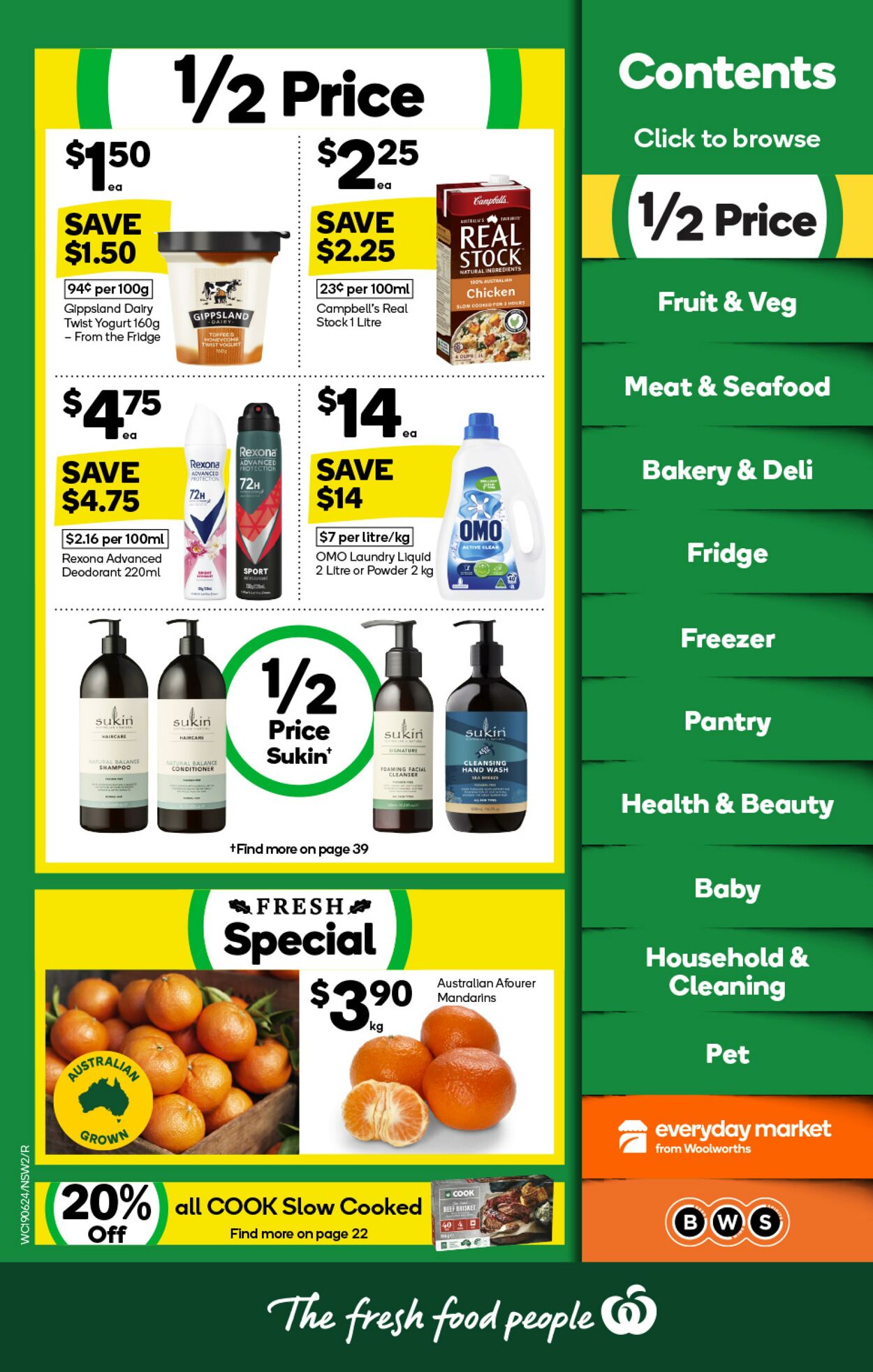 Catalogue Woolworths 19.06.2024 - 25.06.2024