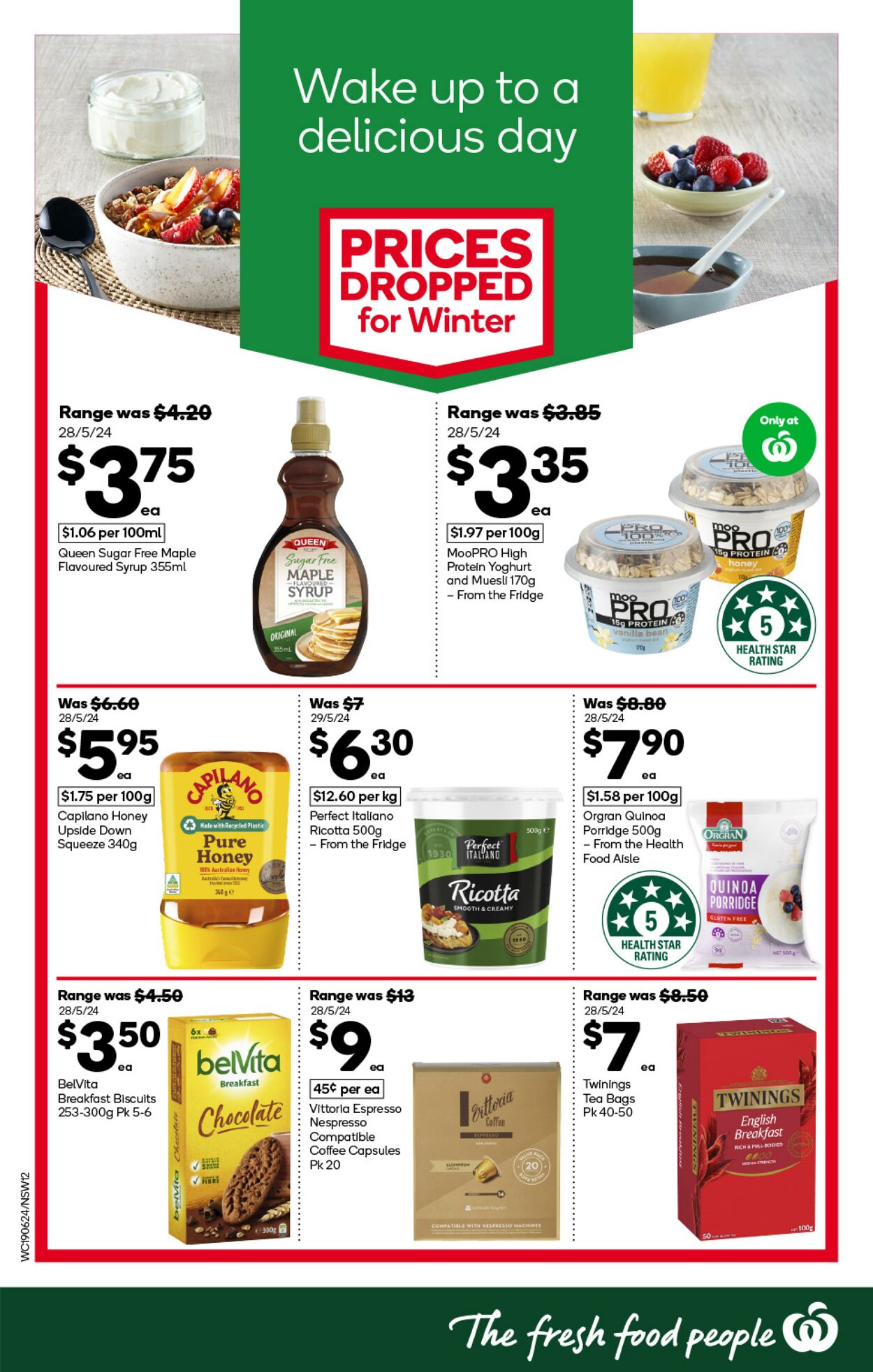 Catalogue Woolworths 19.06.2024 - 25.06.2024