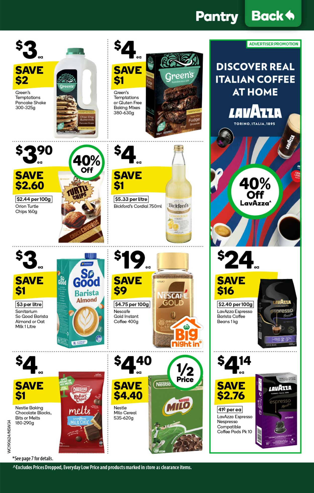 Catalogue Woolworths 19.06.2024 - 25.06.2024