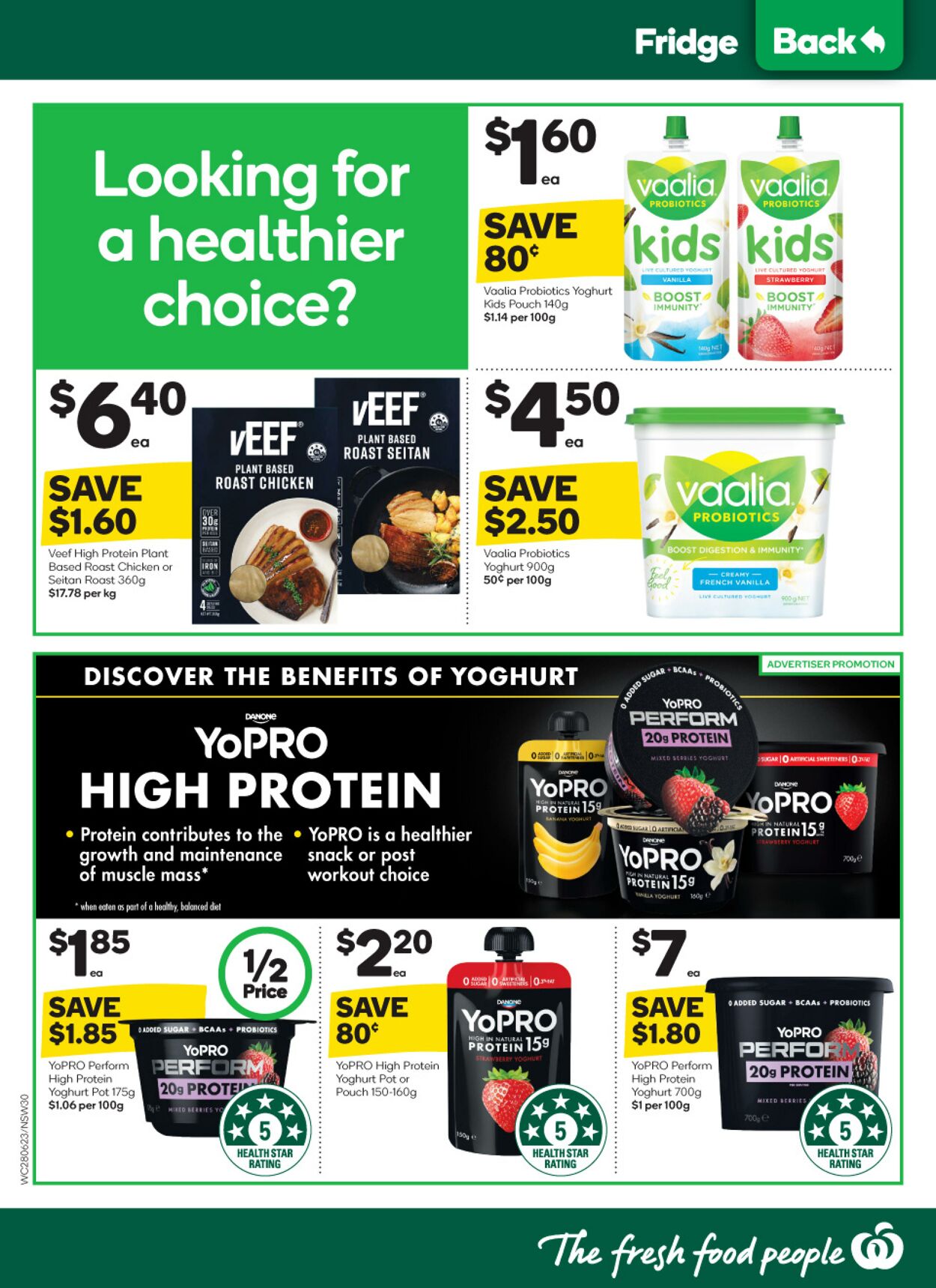 Catalogue Woolworths 28.06.2023 - 04.07.2023