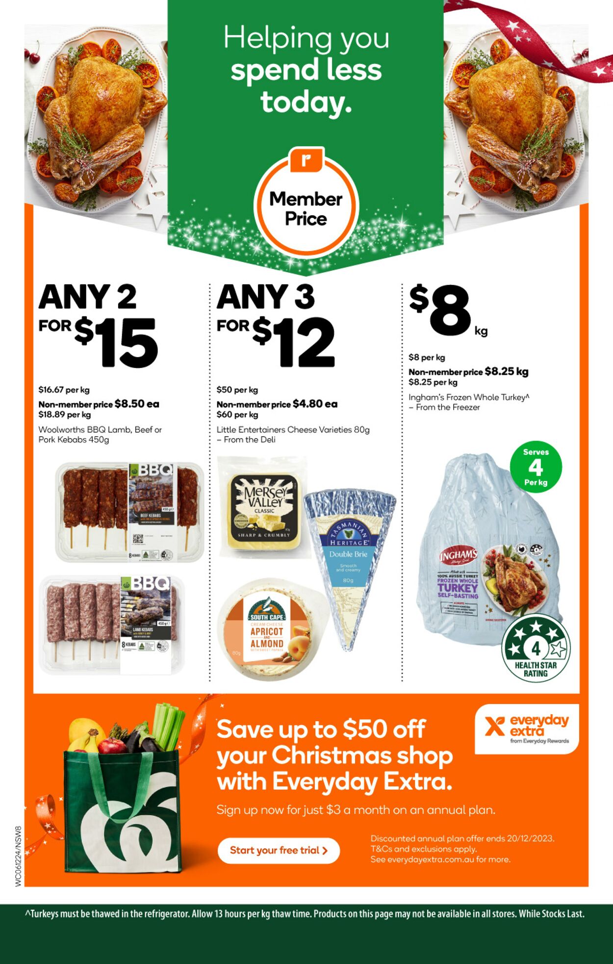 Catalogue Woolworths 06.12.2023 - 12.12.2023