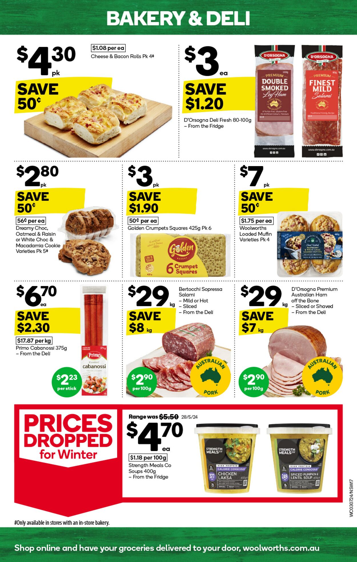 Catalogue Woolworths 03.07.2024 - 09.07.2024