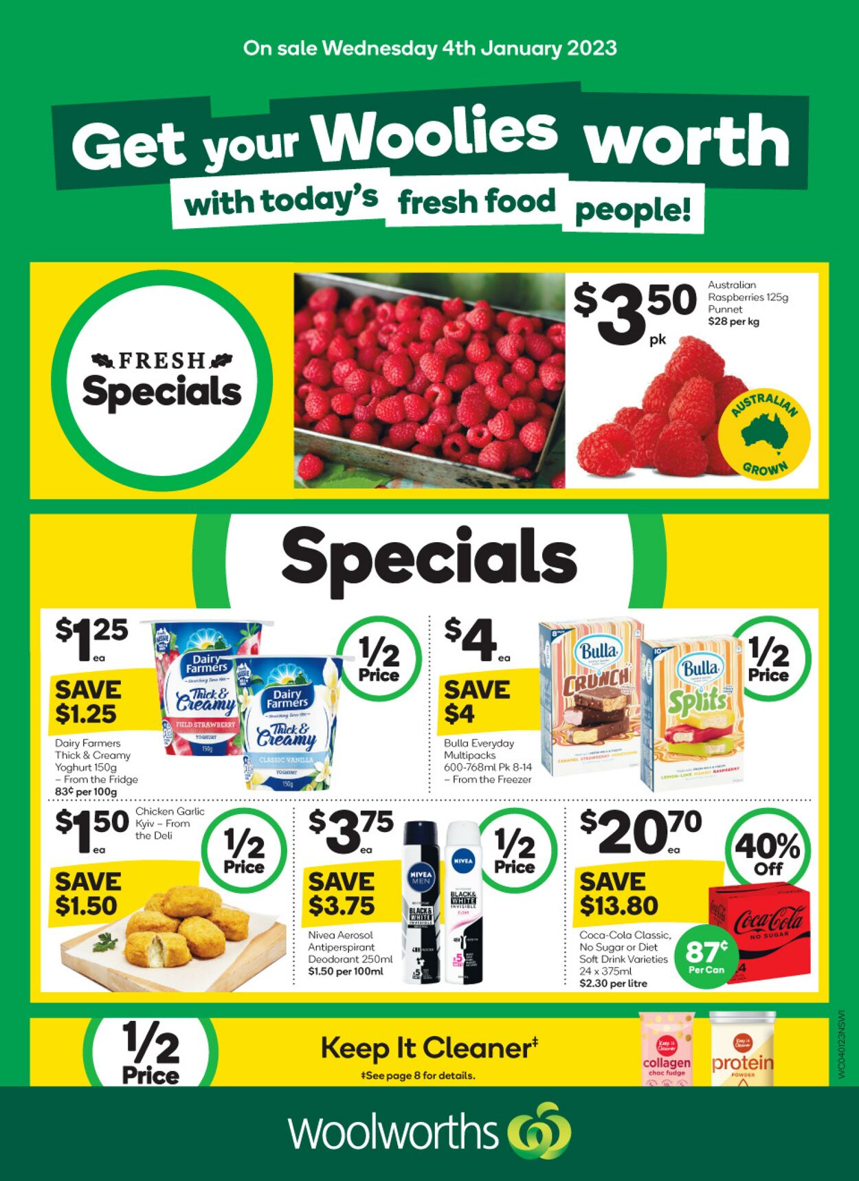 Catalogue Woolworths 04.01.2023 - 10.01.2023