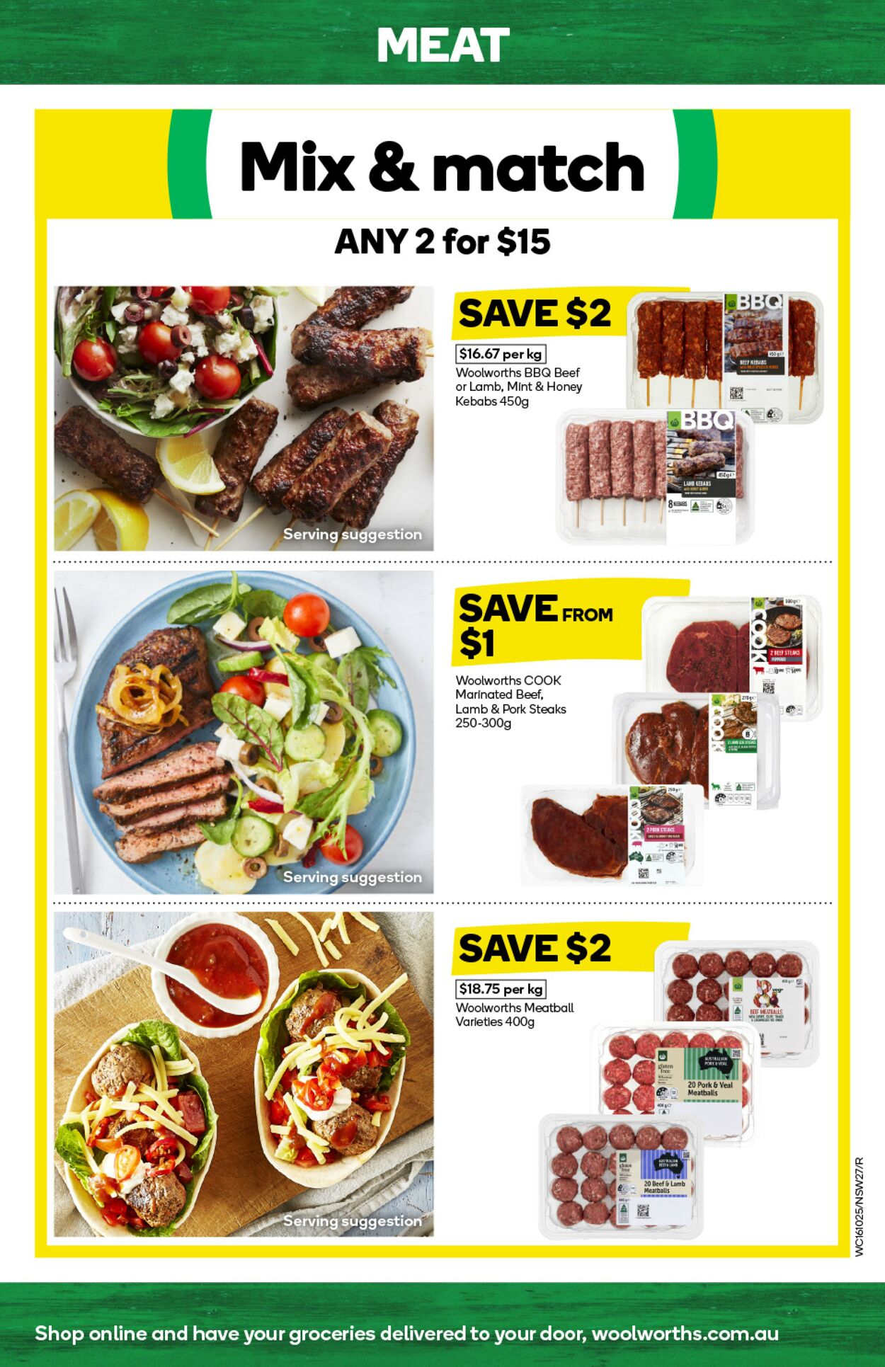 Catalogue Woolworths 16.10.2024 - 22.10.2024