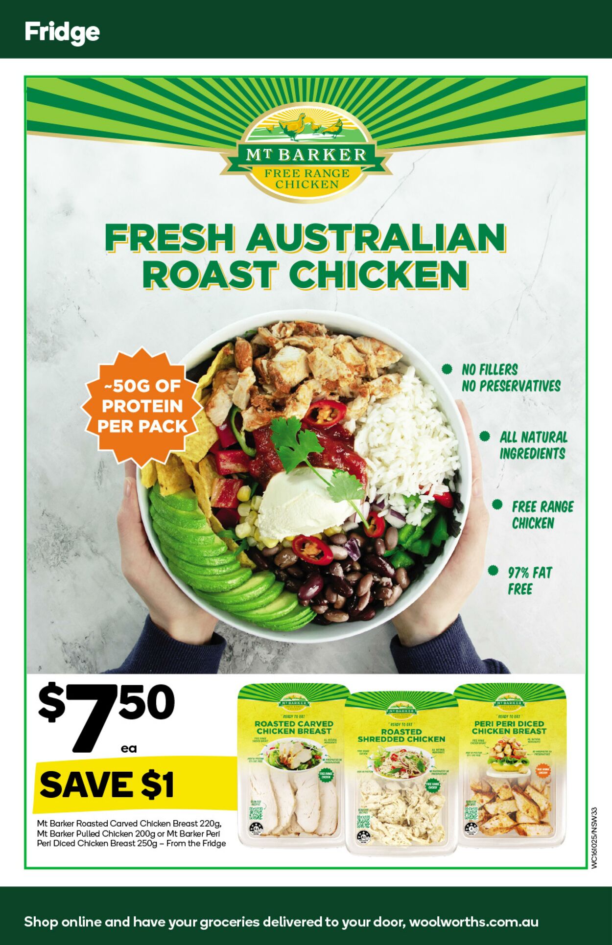 Catalogue Woolworths 16.10.2024 - 22.10.2024