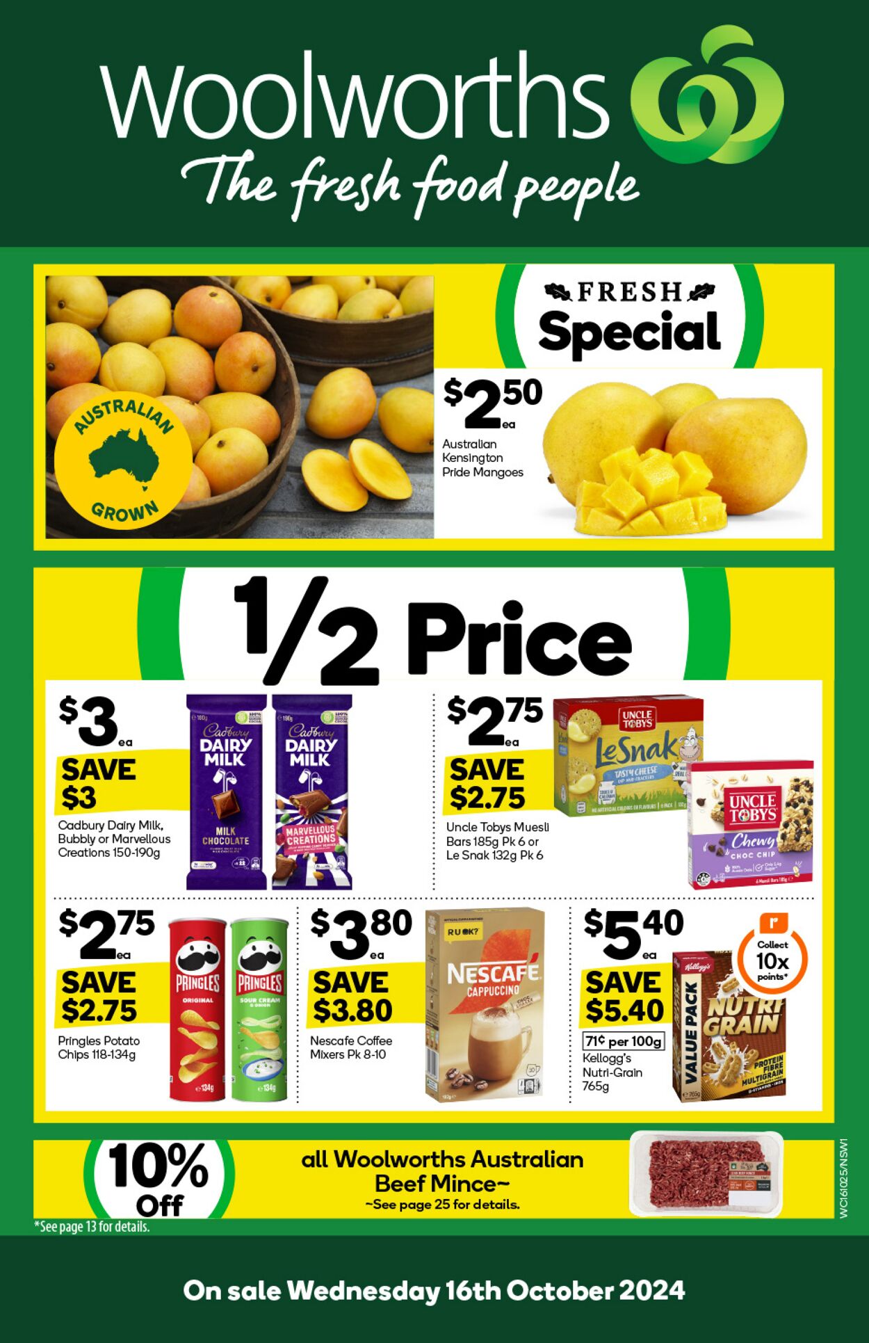 Catalogue Woolworths - Weekly Specials Catalogue NSW  16 Oct, 2024 - 22 Oct, 2024