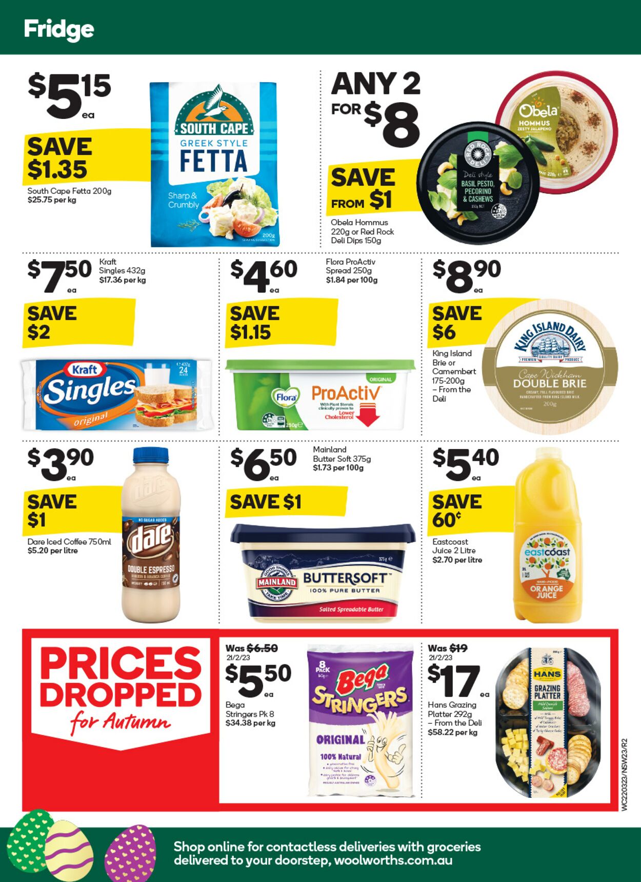 Catalogue Woolworths 22.03.2023 - 28.03.2023