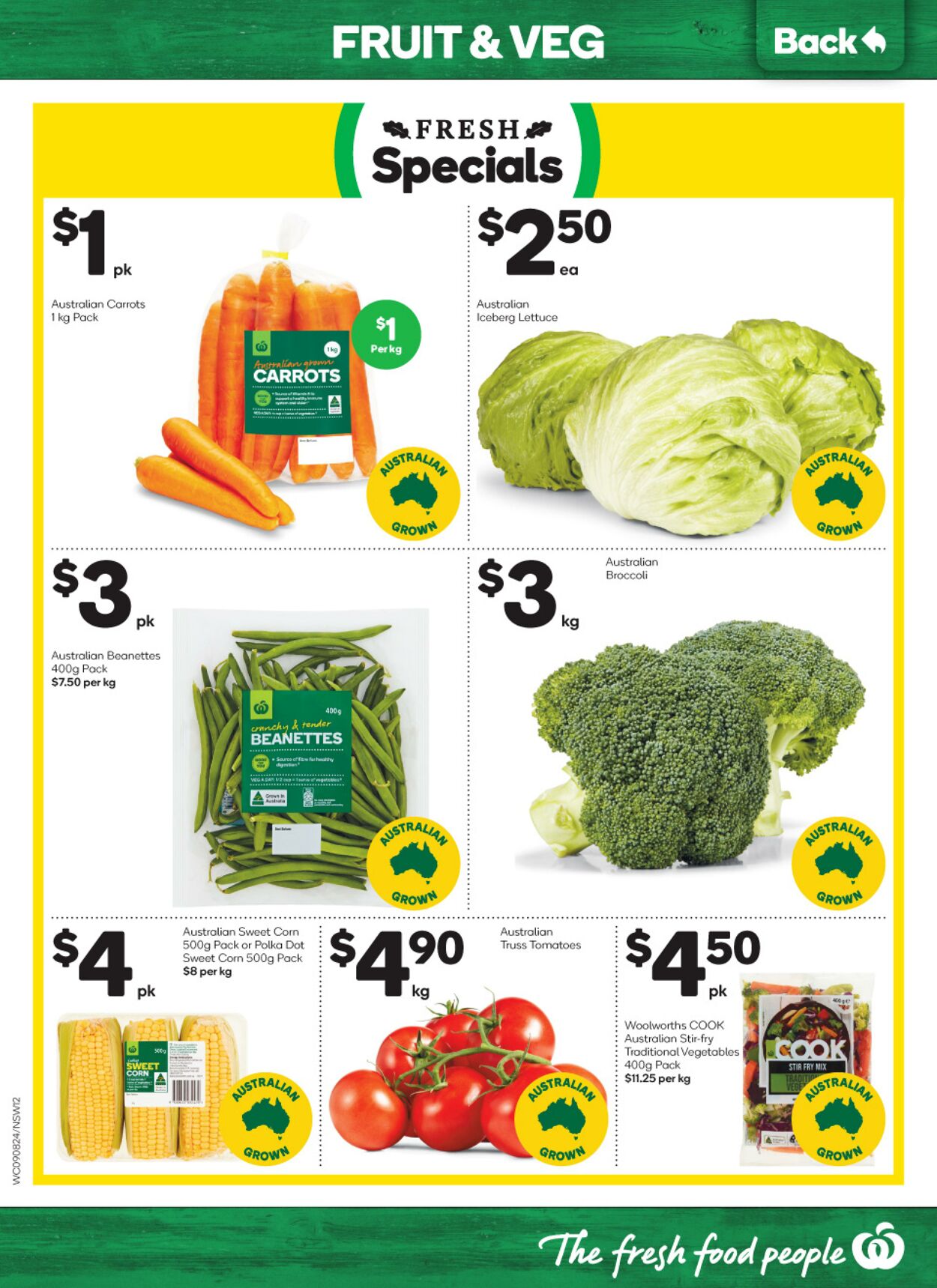 Catalogue Woolworths 09.08.2023 - 15.08.2023