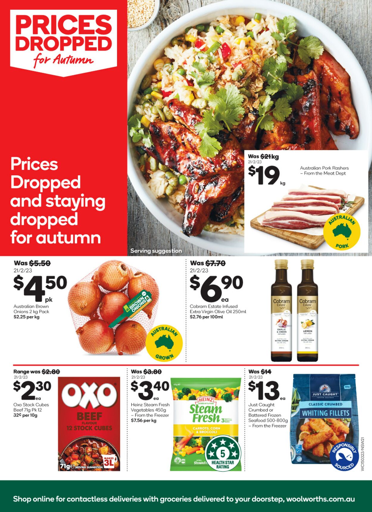 Catalogue Woolworths 15.03.2023 - 21.03.2023