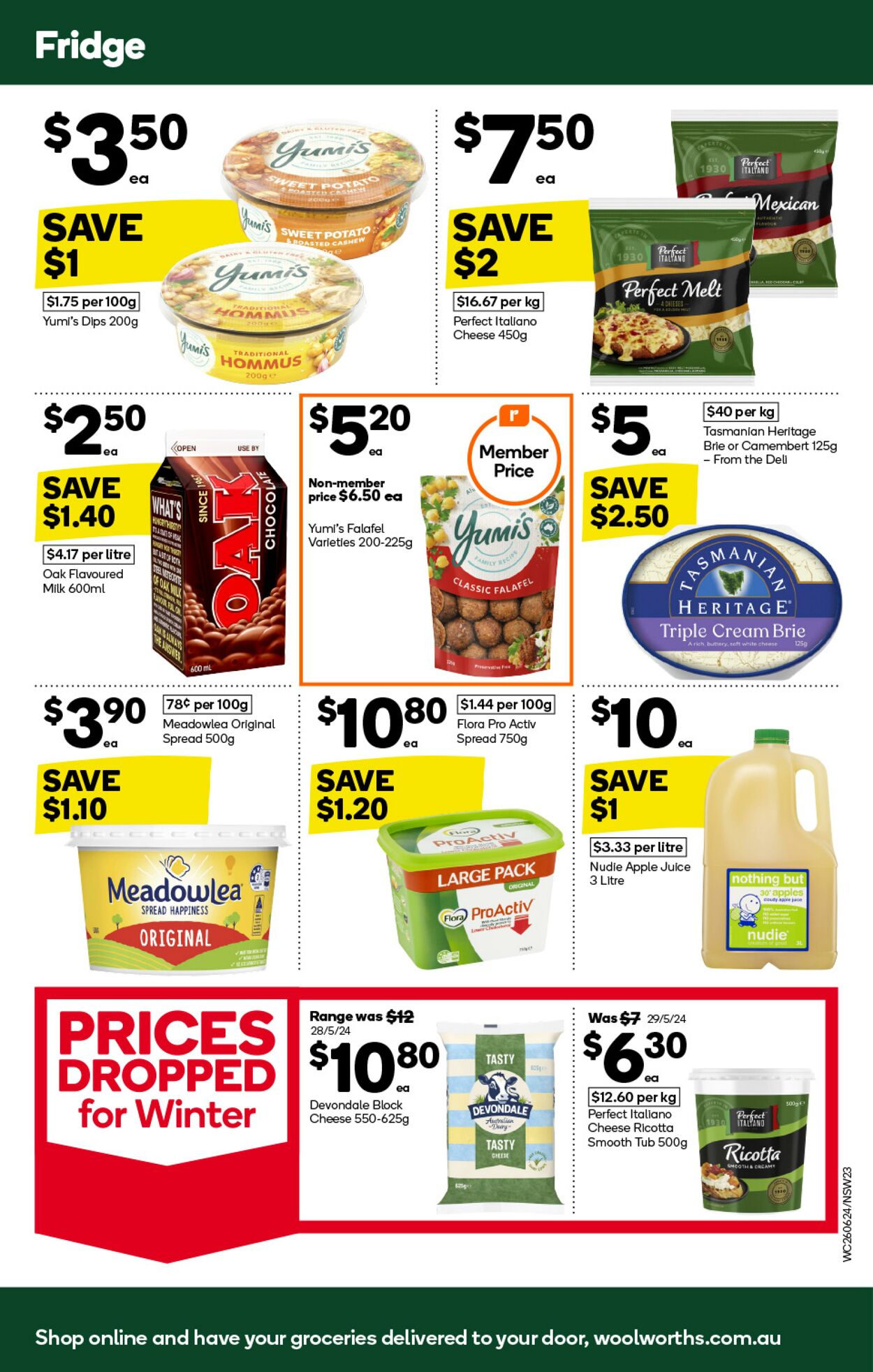 Catalogue Woolworths 26.06.2024 - 02.07.2024