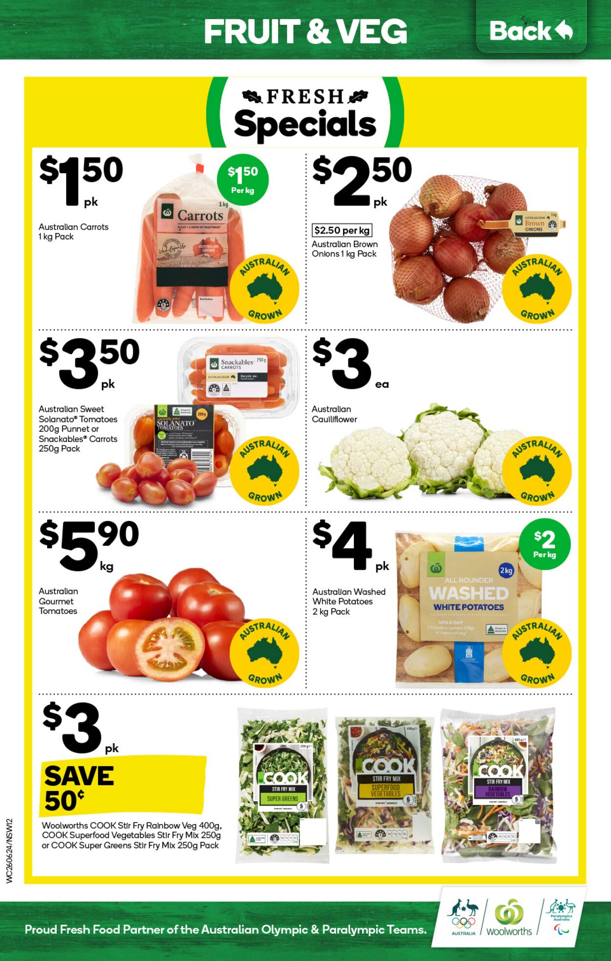 Catalogue Woolworths 26.06.2024 - 02.07.2024