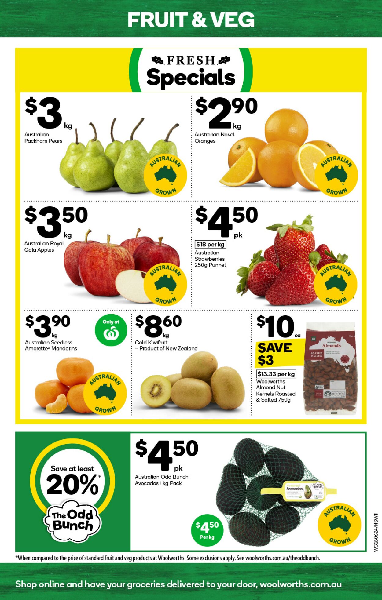 Catalogue Woolworths 26.06.2024 - 02.07.2024