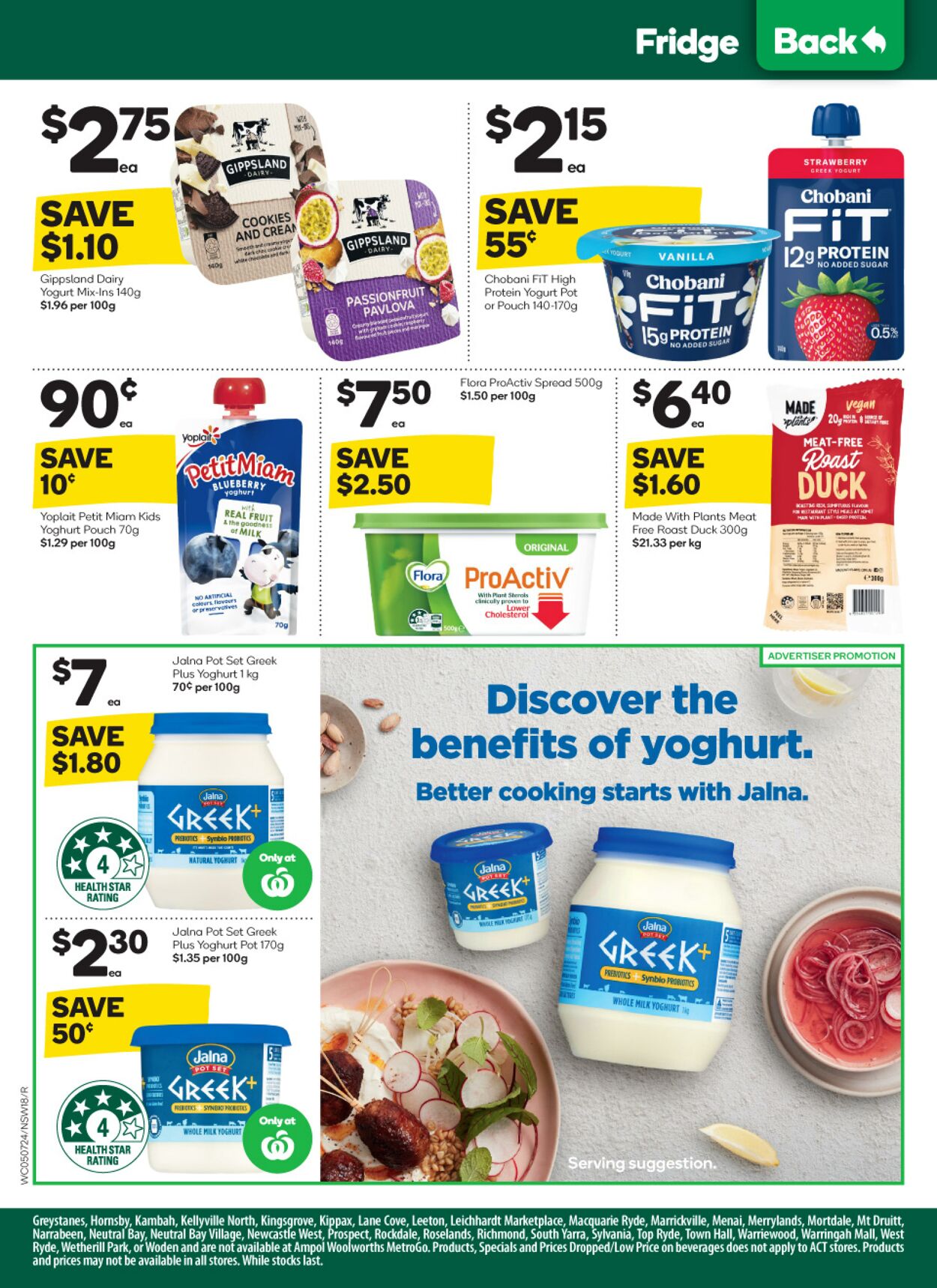 Catalogue Woolworths 05.07.2023 - 11.07.2023