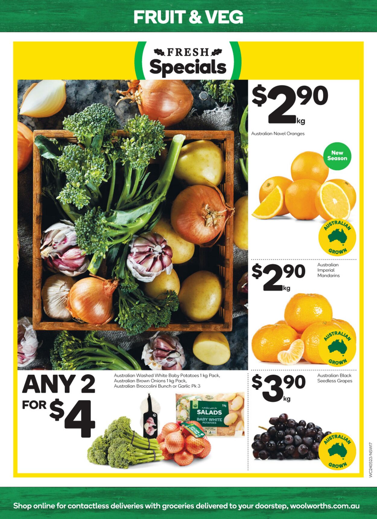 Catalogue Woolworths 24.05.2023 - 30.05.2023