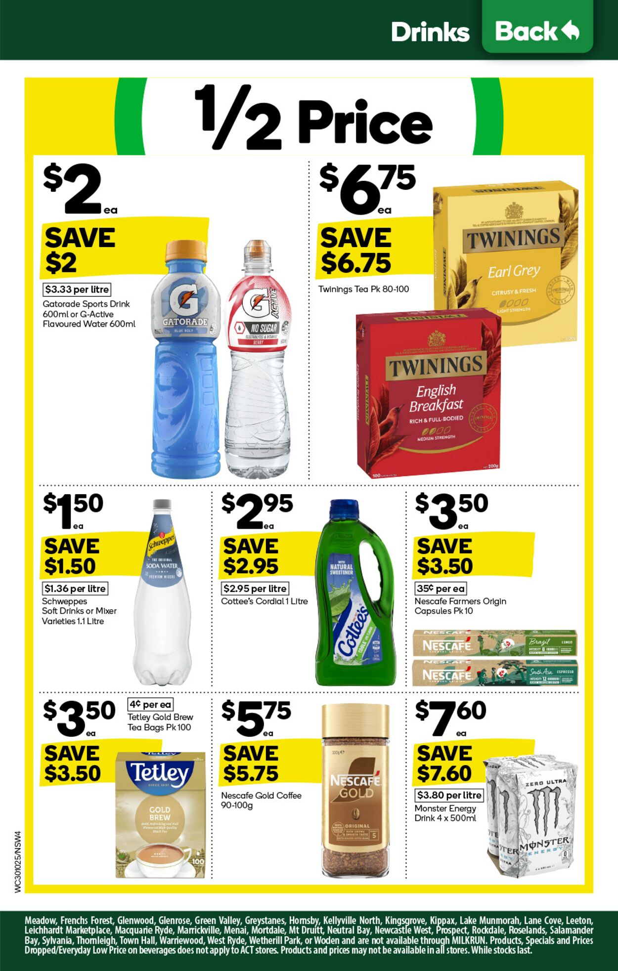 Catalogue Woolworths 30.10.2024 - 05.11.2024