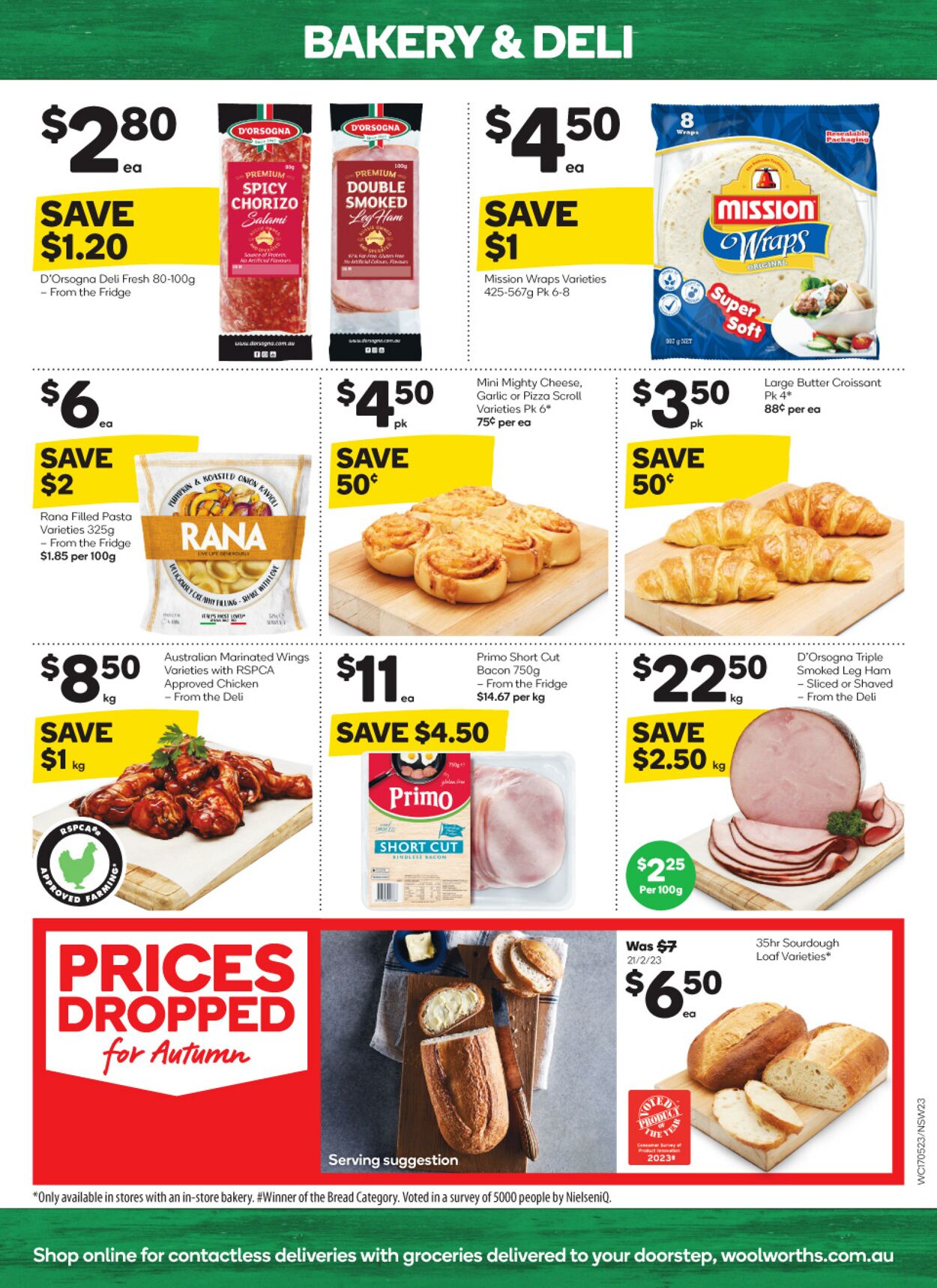 Catalogue Woolworths 17.05.2023 - 23.05.2023