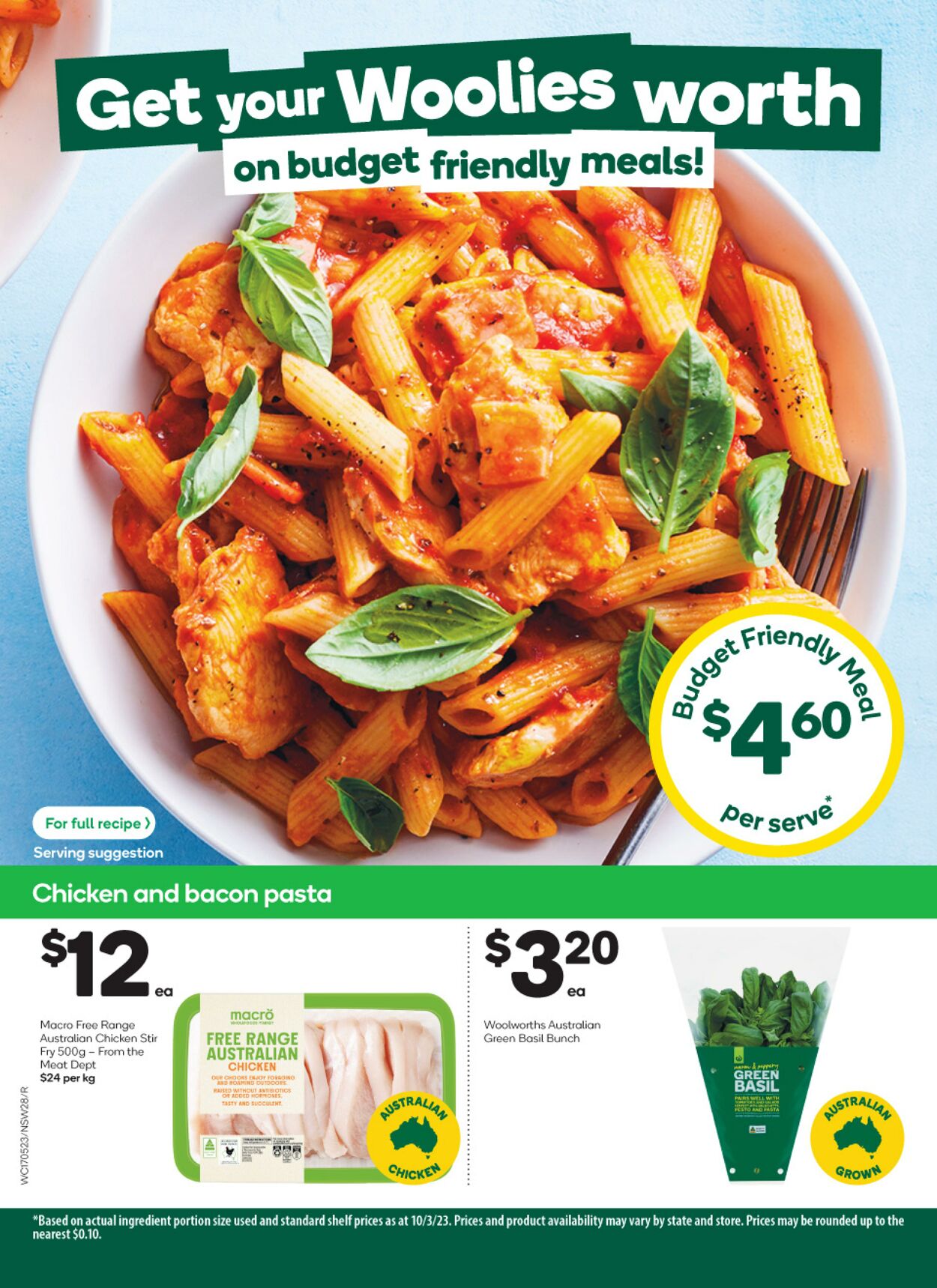 Catalogue Woolworths 17.05.2023 - 23.05.2023