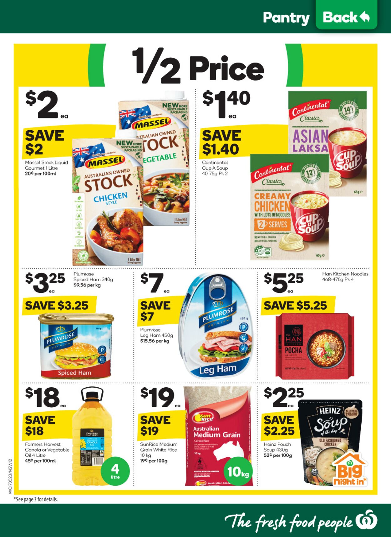 Catalogue Woolworths 17.05.2023 - 23.05.2023