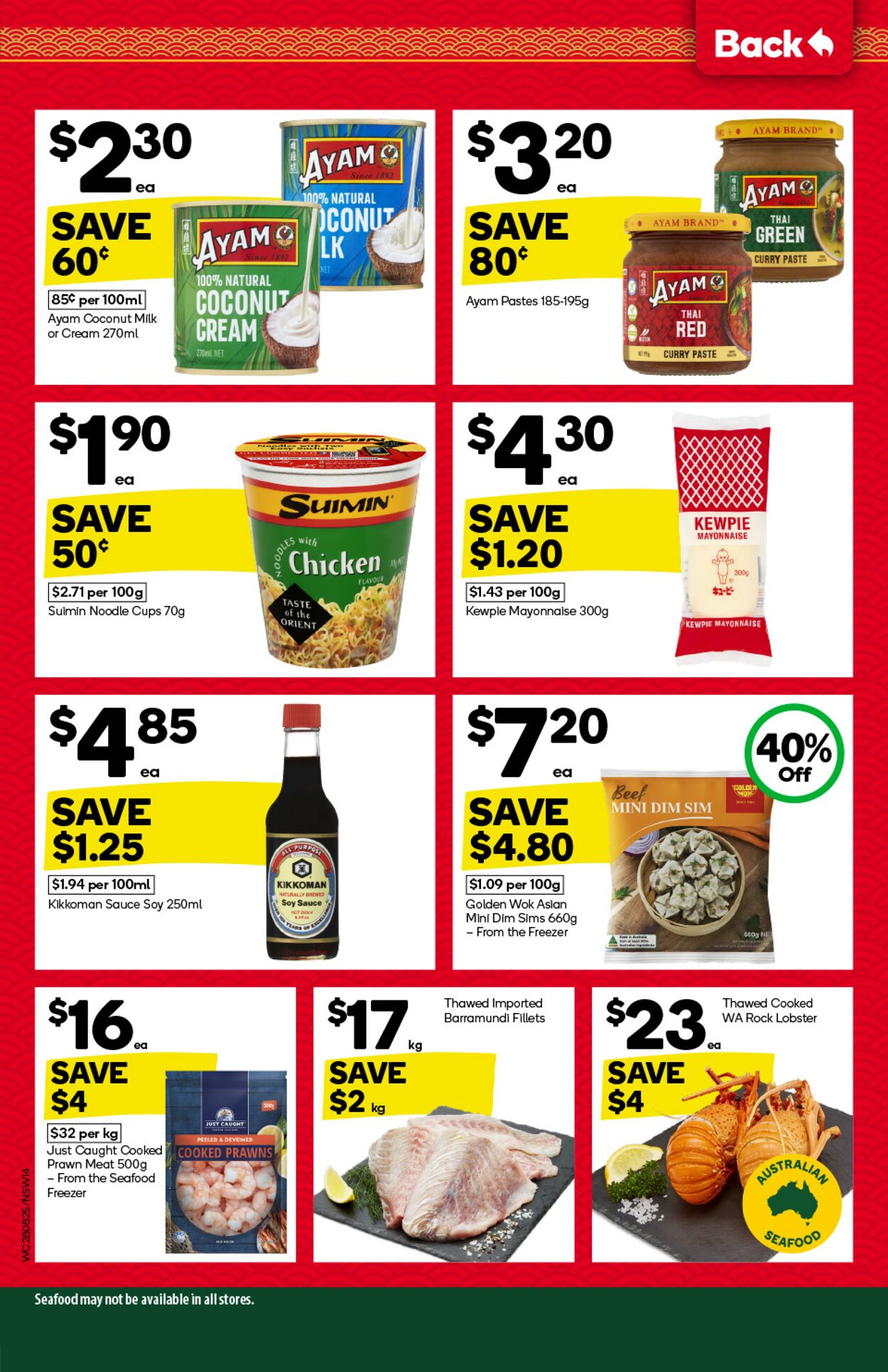 Catalogue Woolworths 28.08.2024 - 03.09.2024