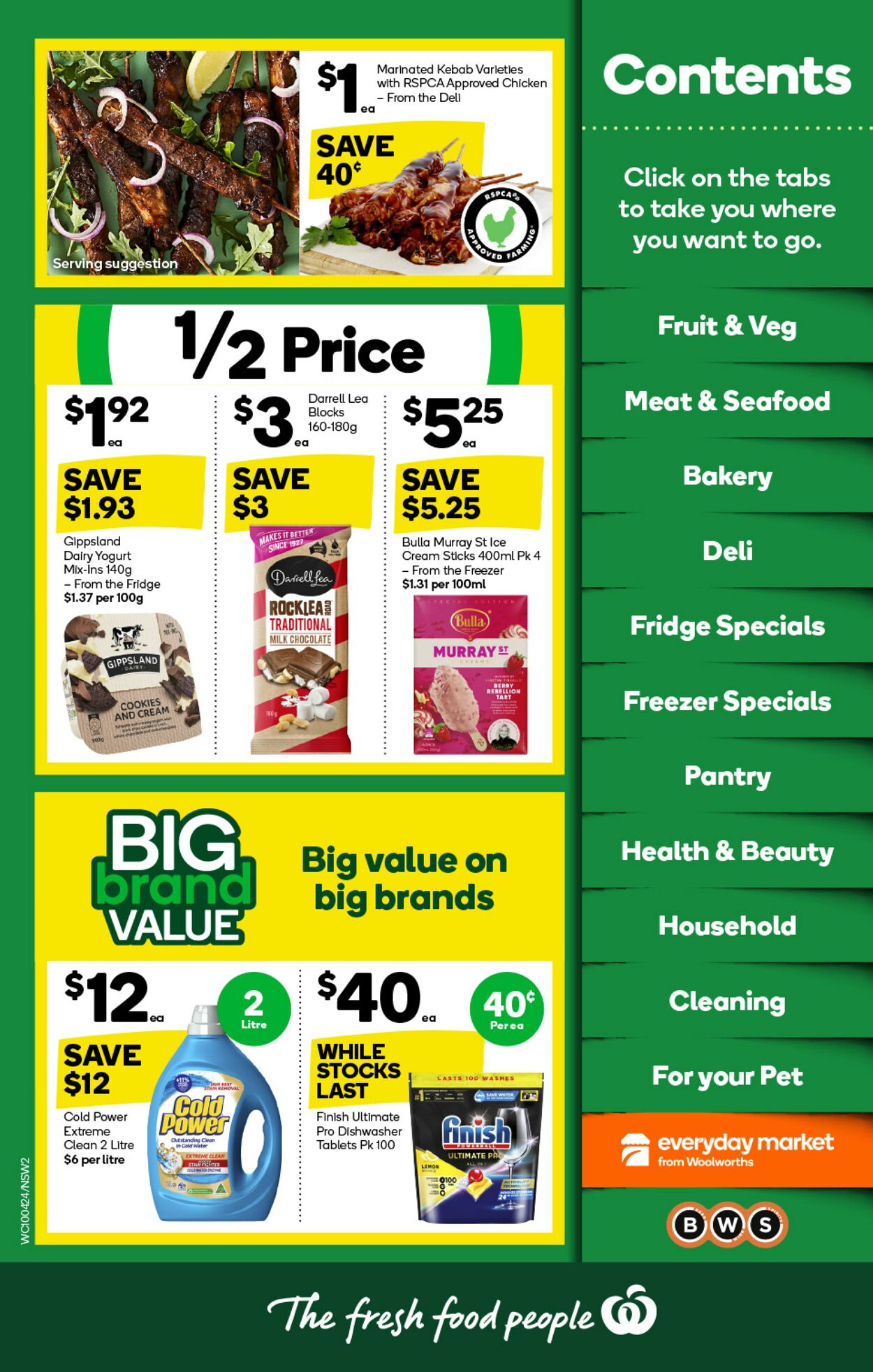 Catalogue Woolworths 10.04.2024 - 16.04.2024