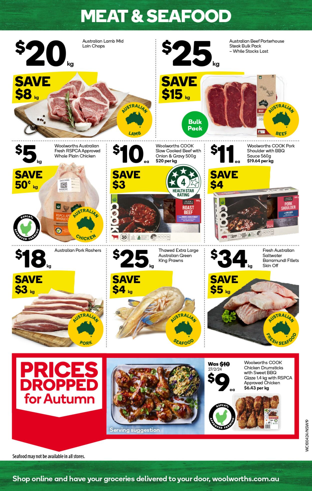 Catalogue Woolworths 10.04.2024 - 16.04.2024