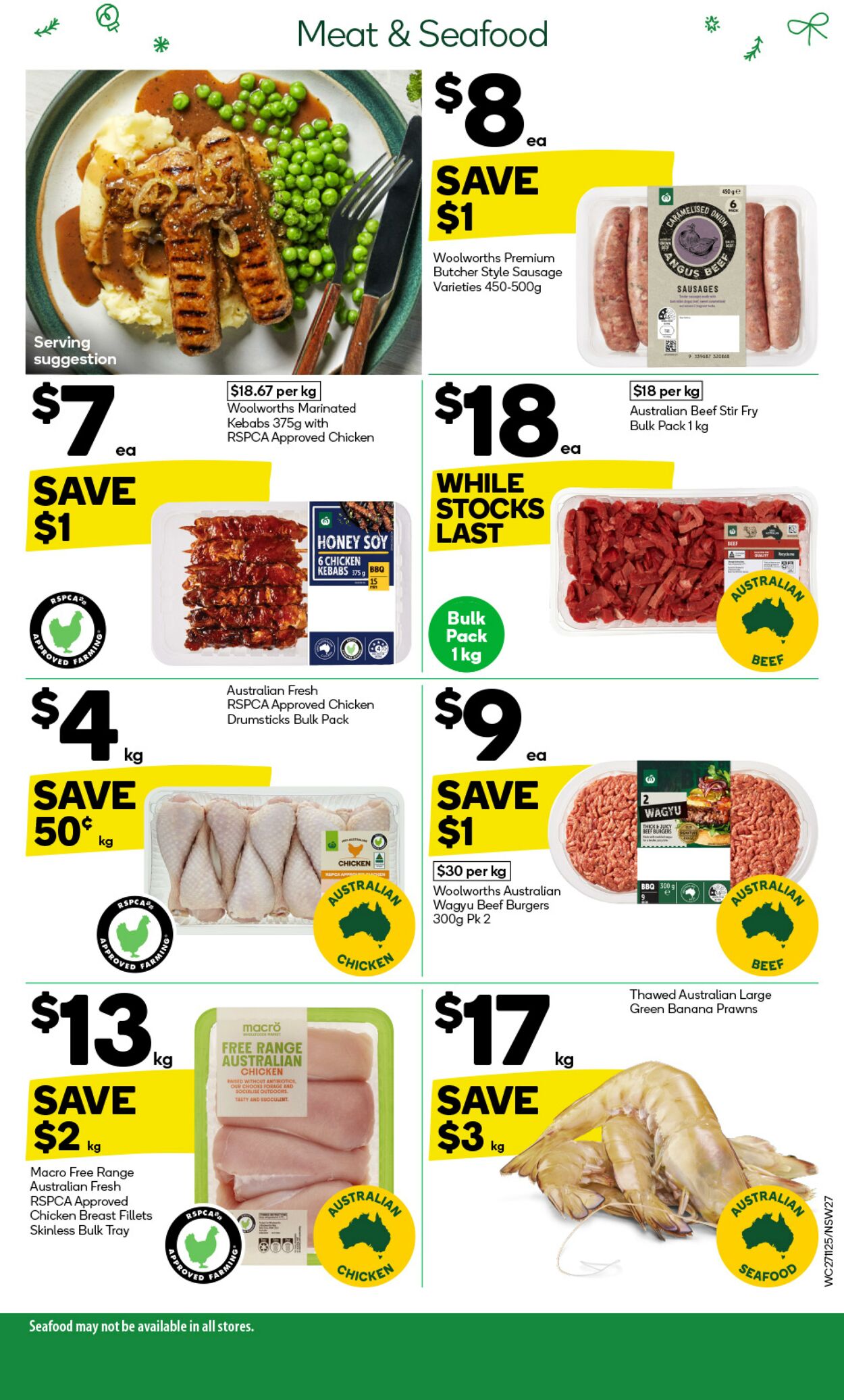 Catalogue Woolworths 27.11.2024 - 03.12.2024