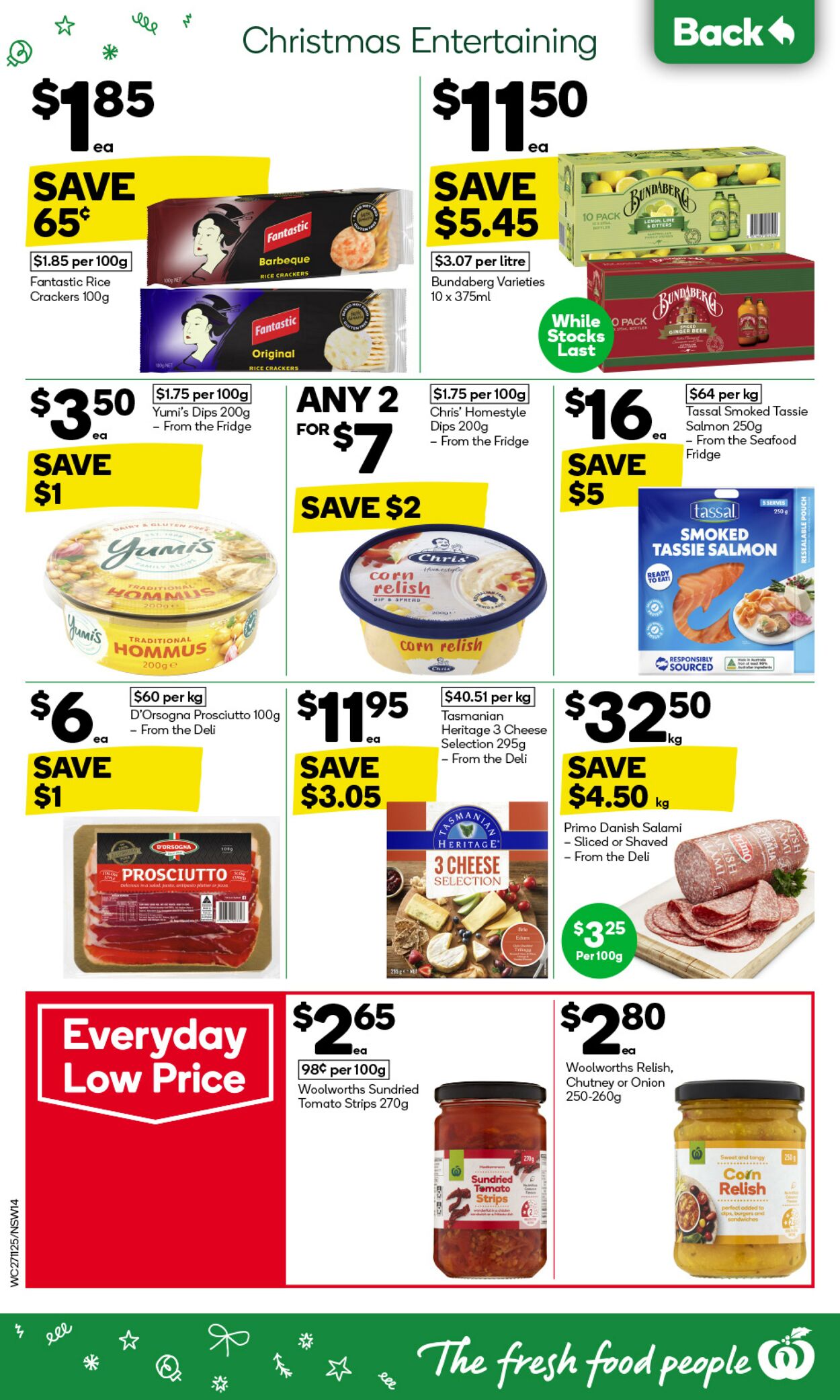 Catalogue Woolworths 27.11.2024 - 03.12.2024