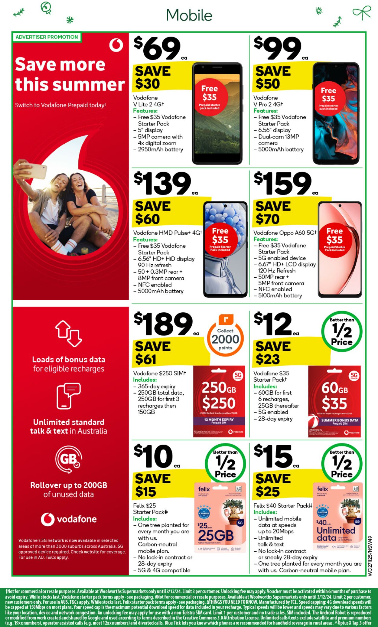 Catalogue Woolworths 27.11.2024 - 03.12.2024