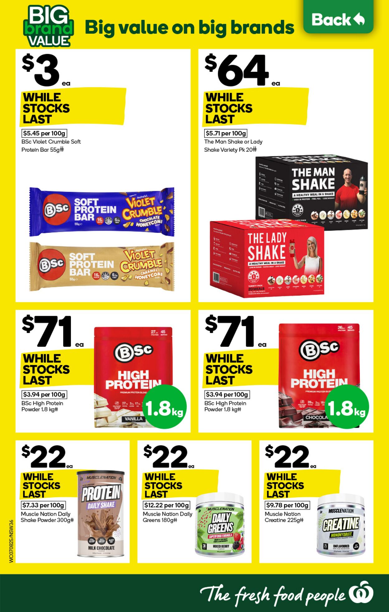 Catalogue Woolworths 07.08.2024 - 13.08.2024