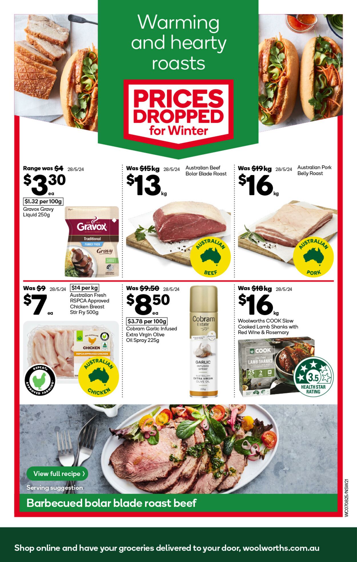 Catalogue Woolworths 07.08.2024 - 13.08.2024