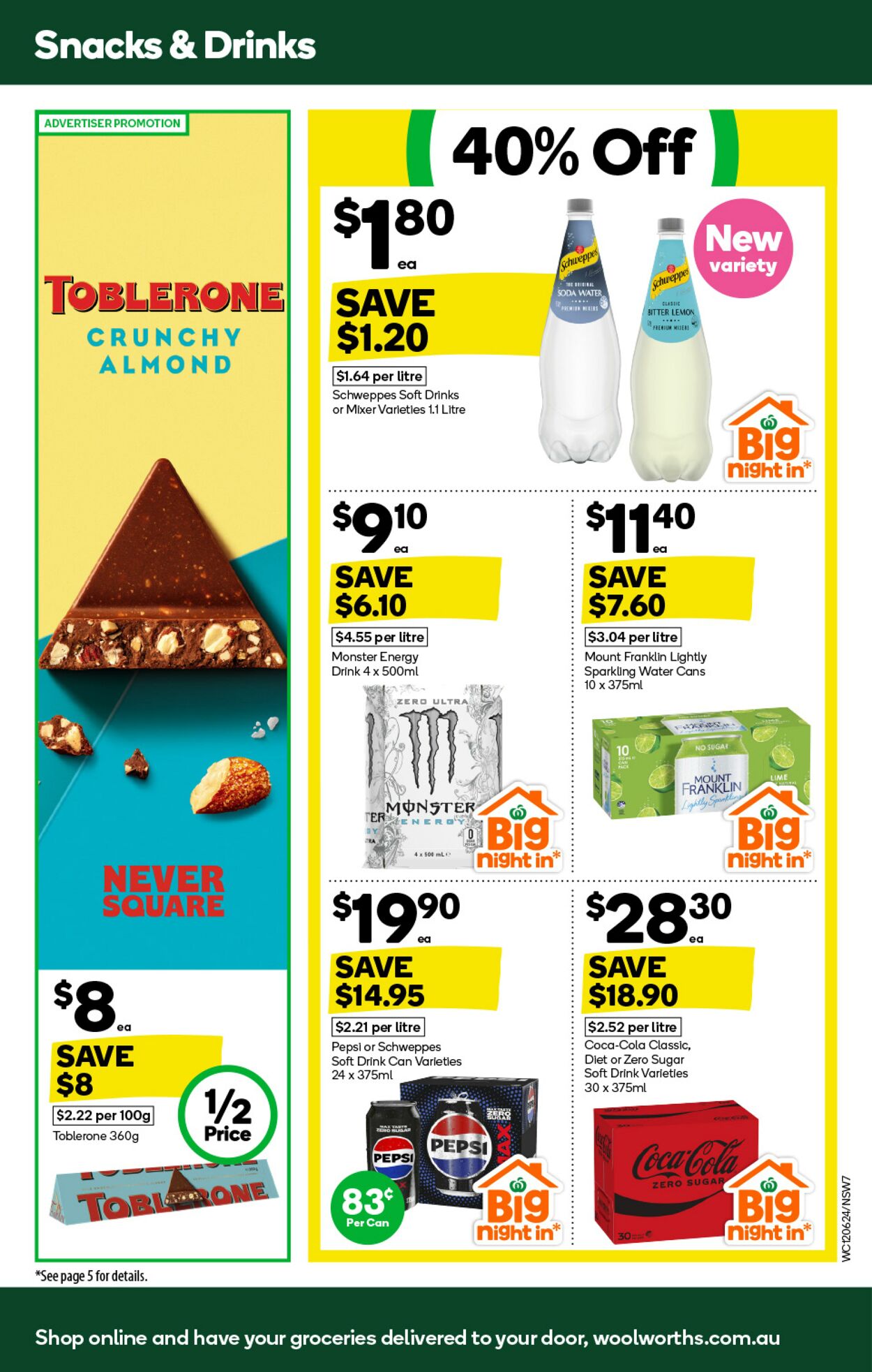 Catalogue Woolworths 12.06.2024 - 18.06.2024