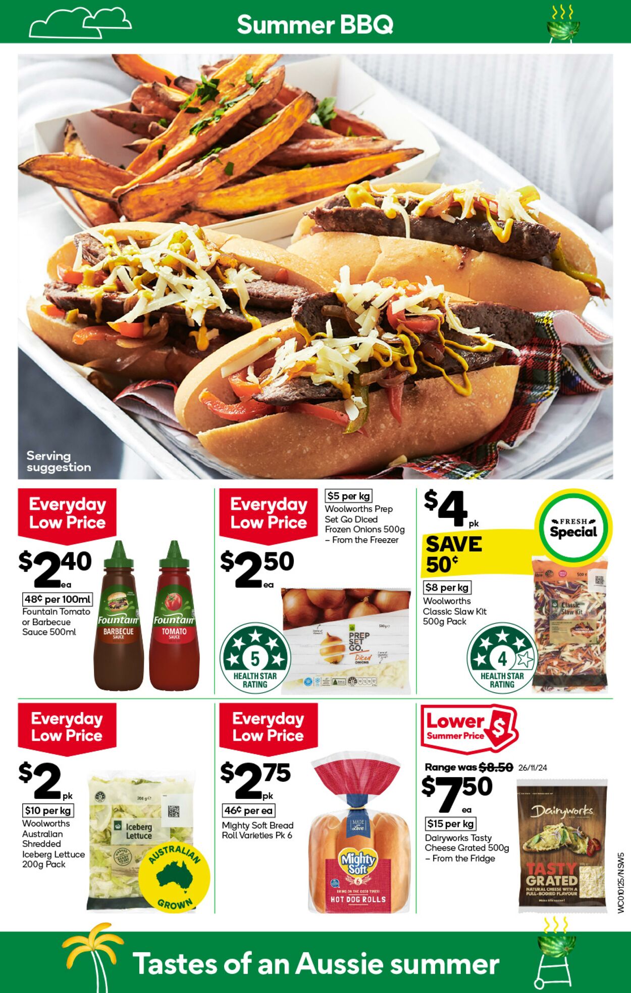 Catalogue Woolworths 01.01.2025 - 07.01.2025