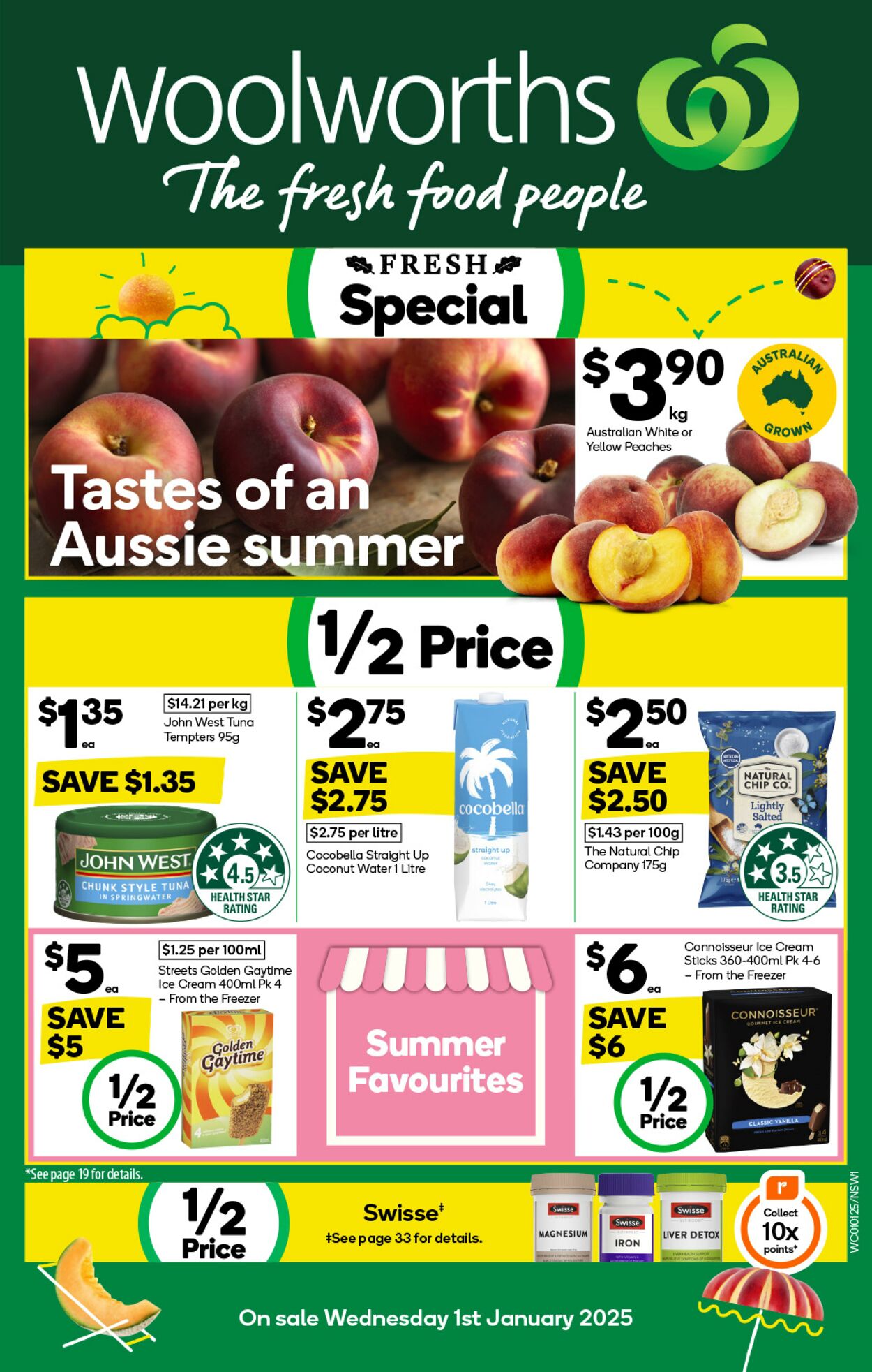 Catalogue Woolworths - Weekly Specials Catalogue NSW 1 Jan, 2025 - 7 Jan, 2025