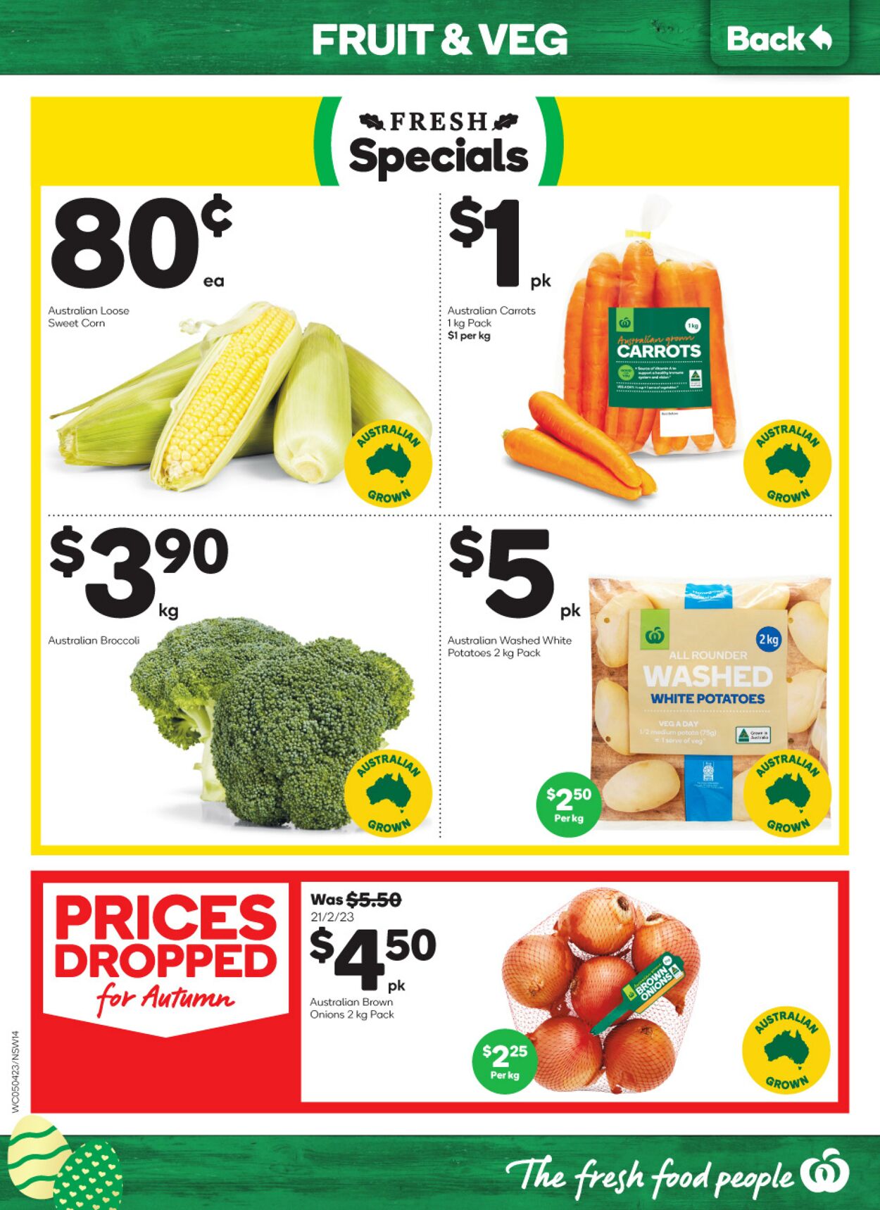 Catalogue Woolworths 05.04.2023 - 11.04.2023