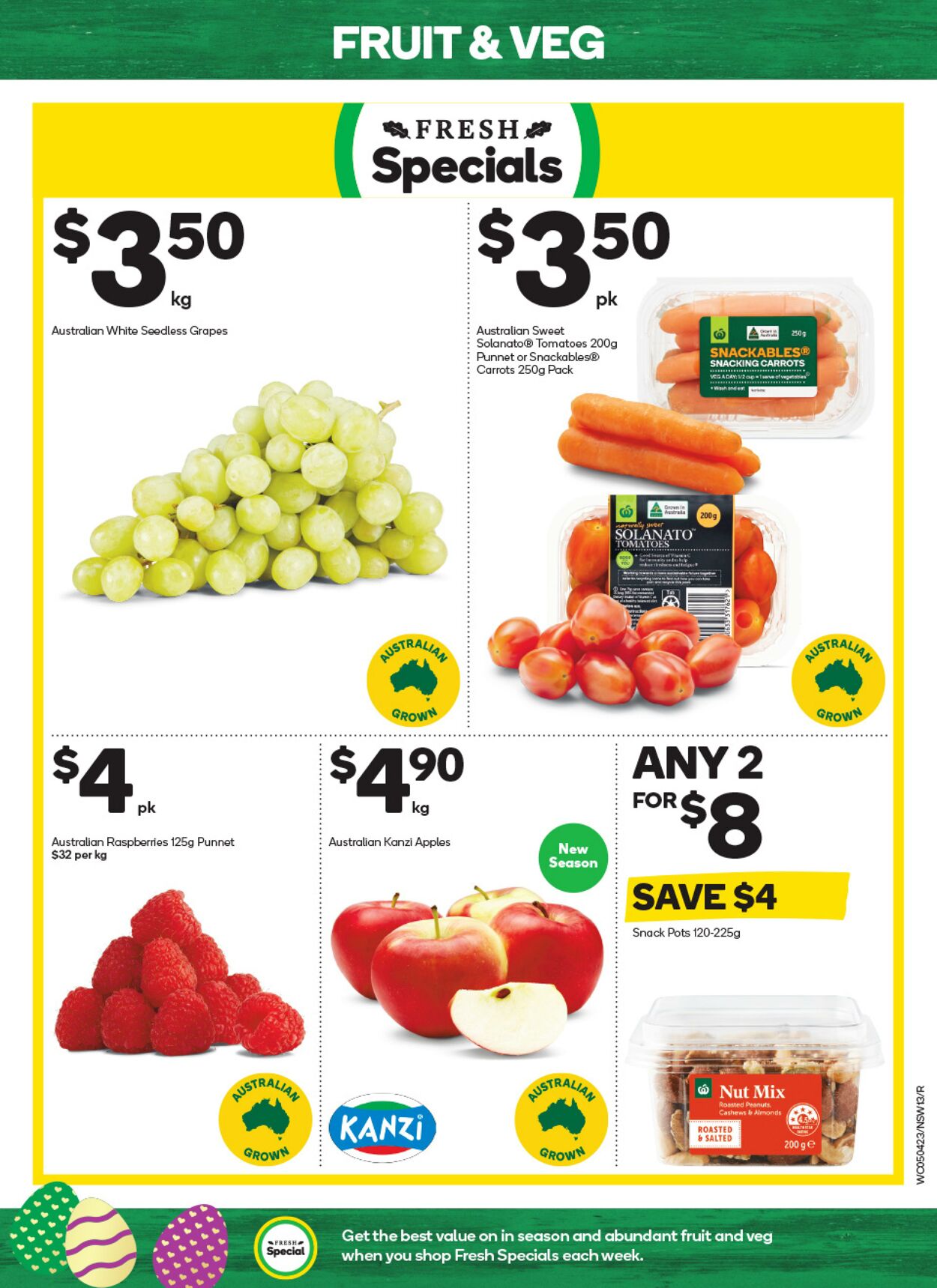 Catalogue Woolworths 05.04.2023 - 11.04.2023