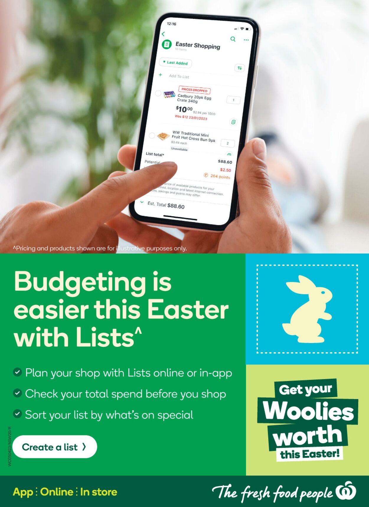 Catalogue Woolworths 05.04.2023 - 11.04.2023