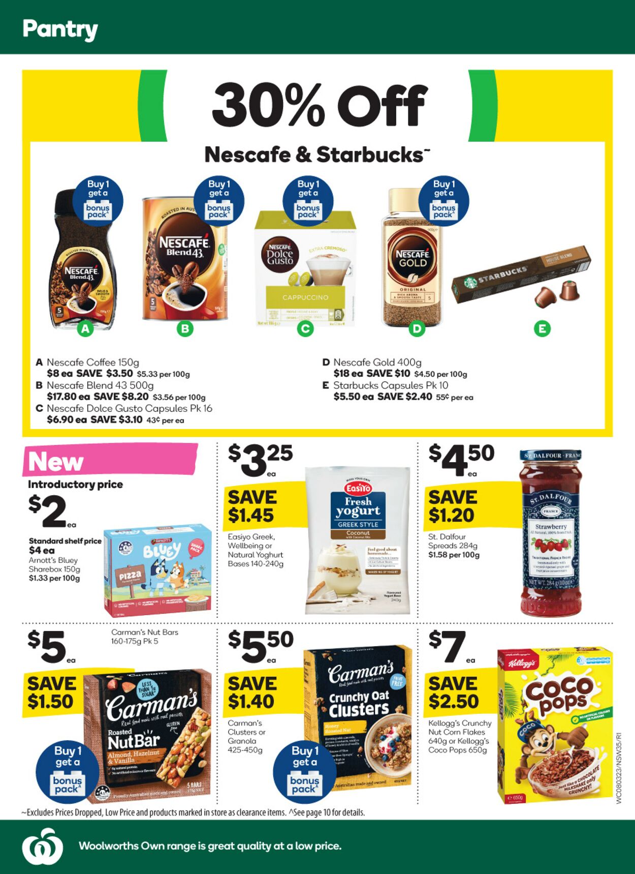 Catalogue Woolworths 08.03.2023 - 14.03.2023